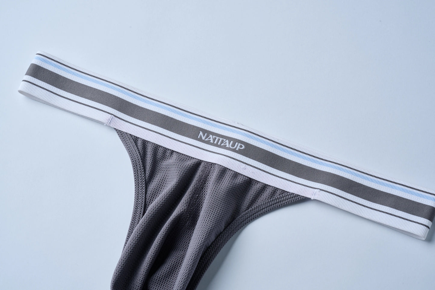 Logo Ribbed Waistband Thong