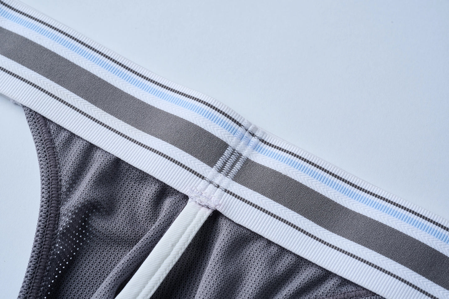 Logo Ribbed Waistband Thong