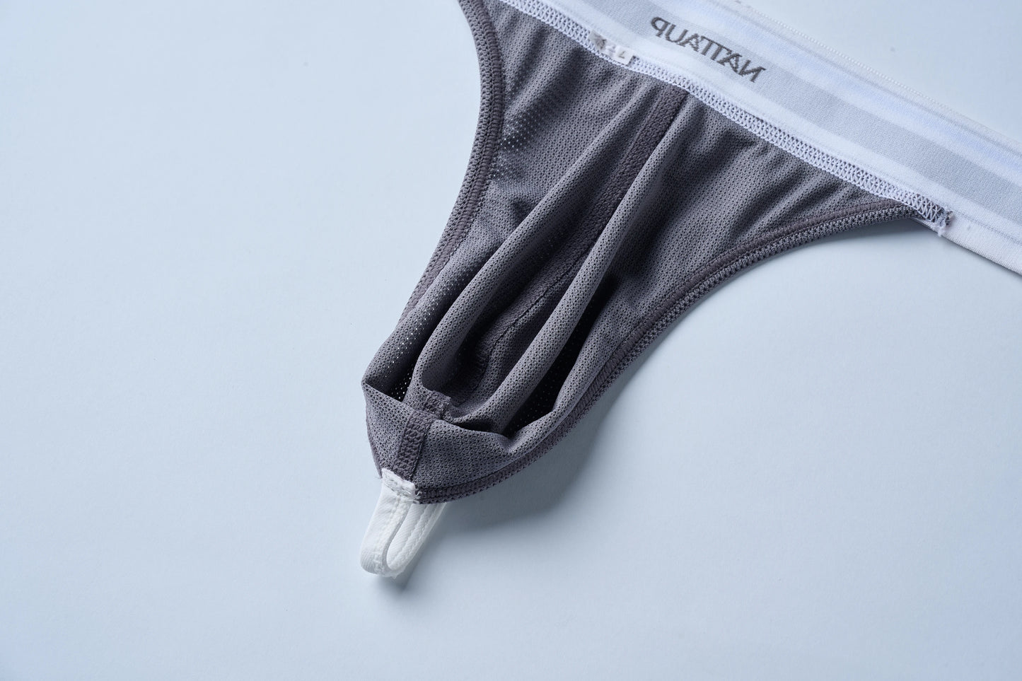 Logo Ribbed Waistband Thong