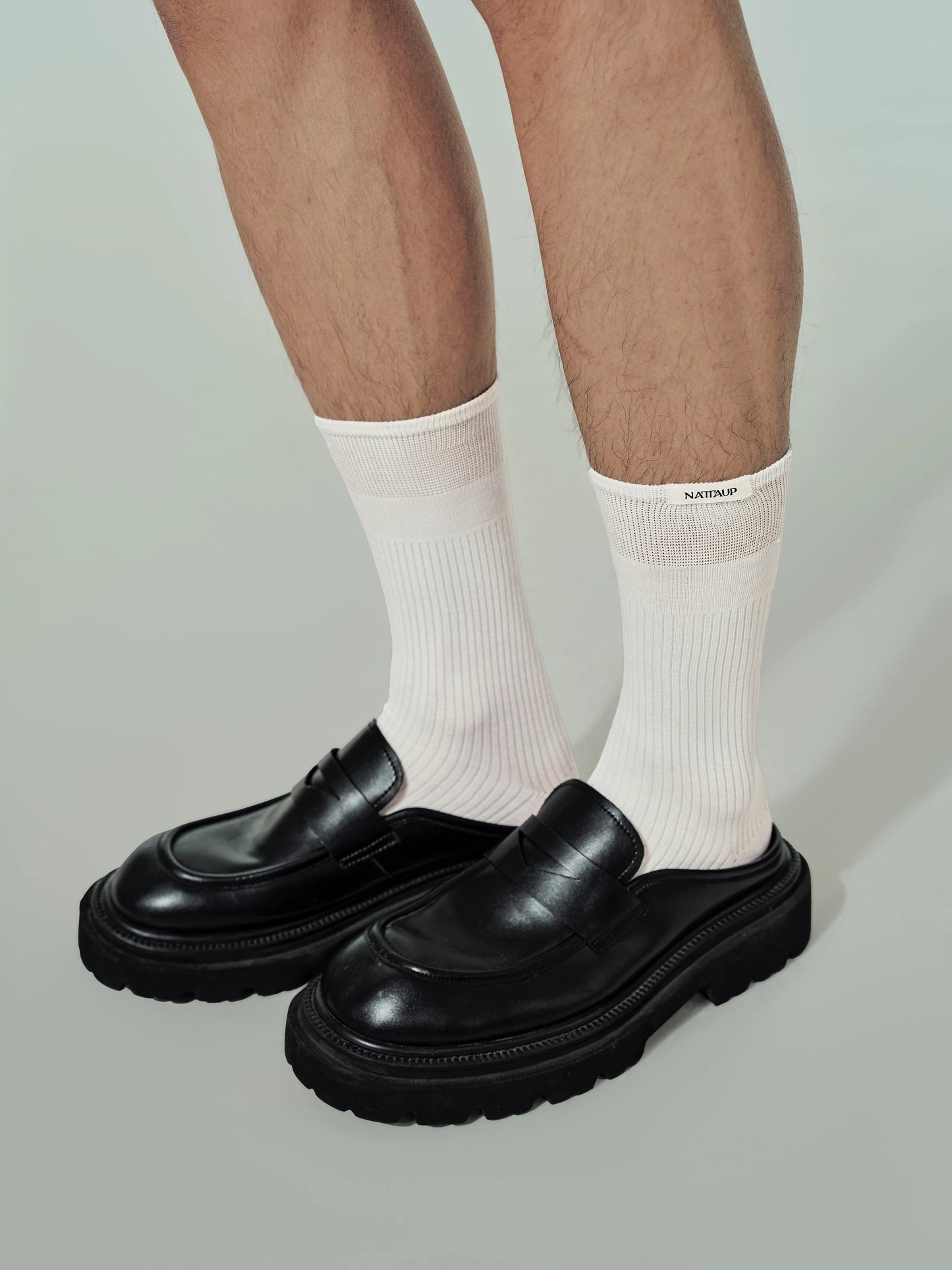 Bermuda Shorts & Long Sleeve Shirt & Full Band Trunk Suit Belt & Socks