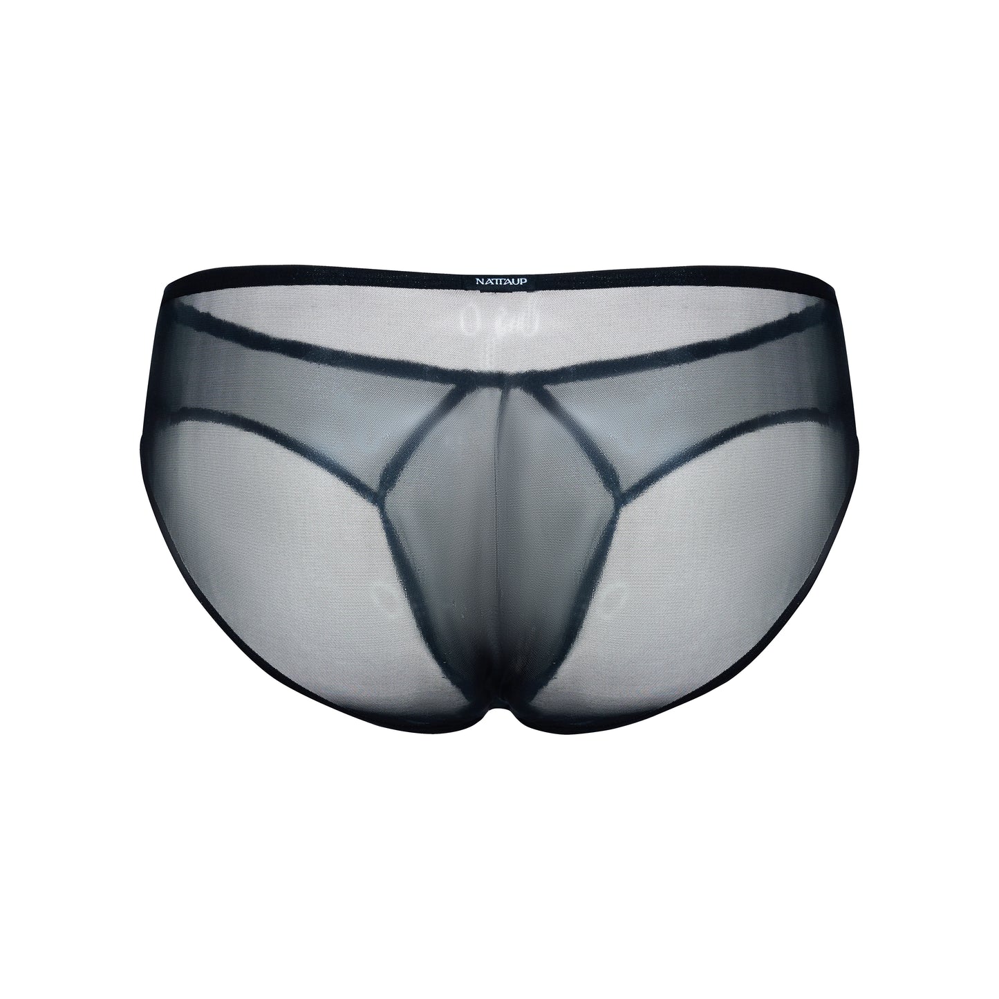 Lustrous Mesh Single-Layer U-Pouch Briefs*2