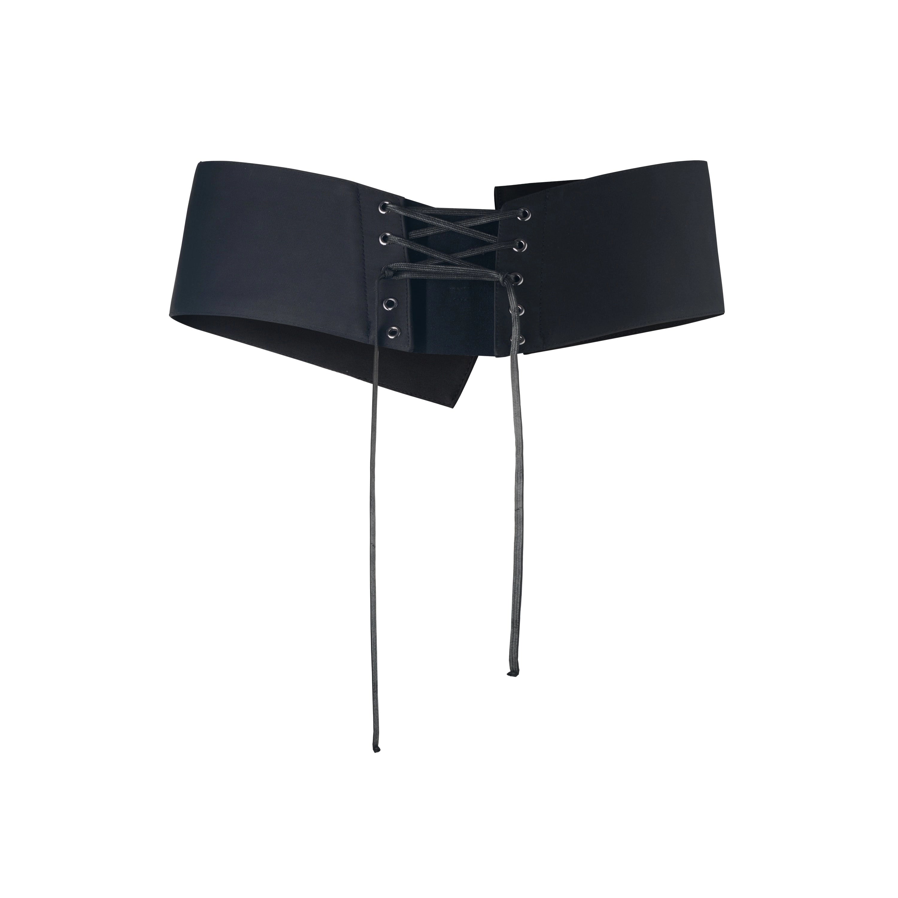 Lace Up Asymmetric Cincher - W&M