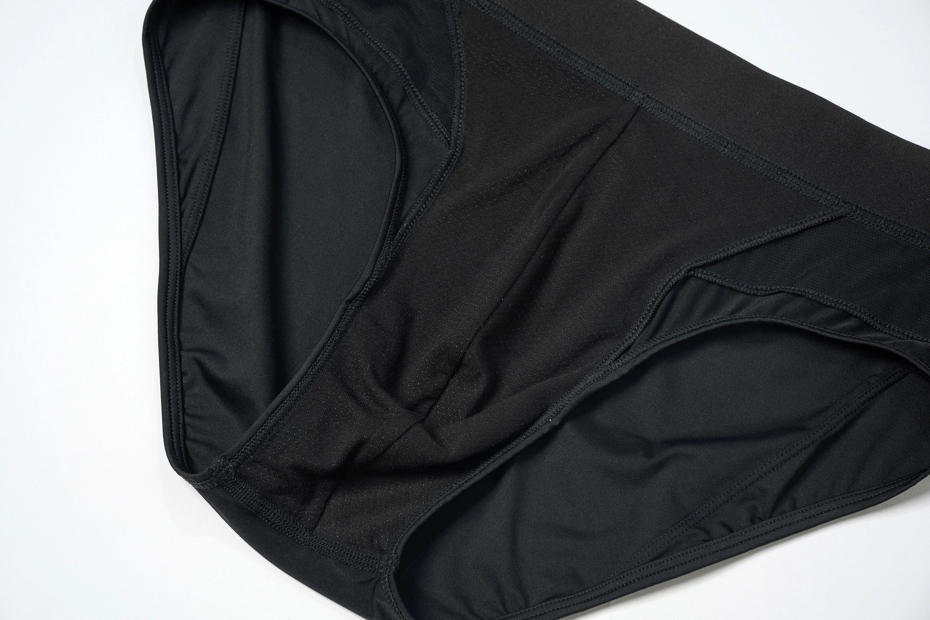 Diagonal Logo Mesh Panel Brief