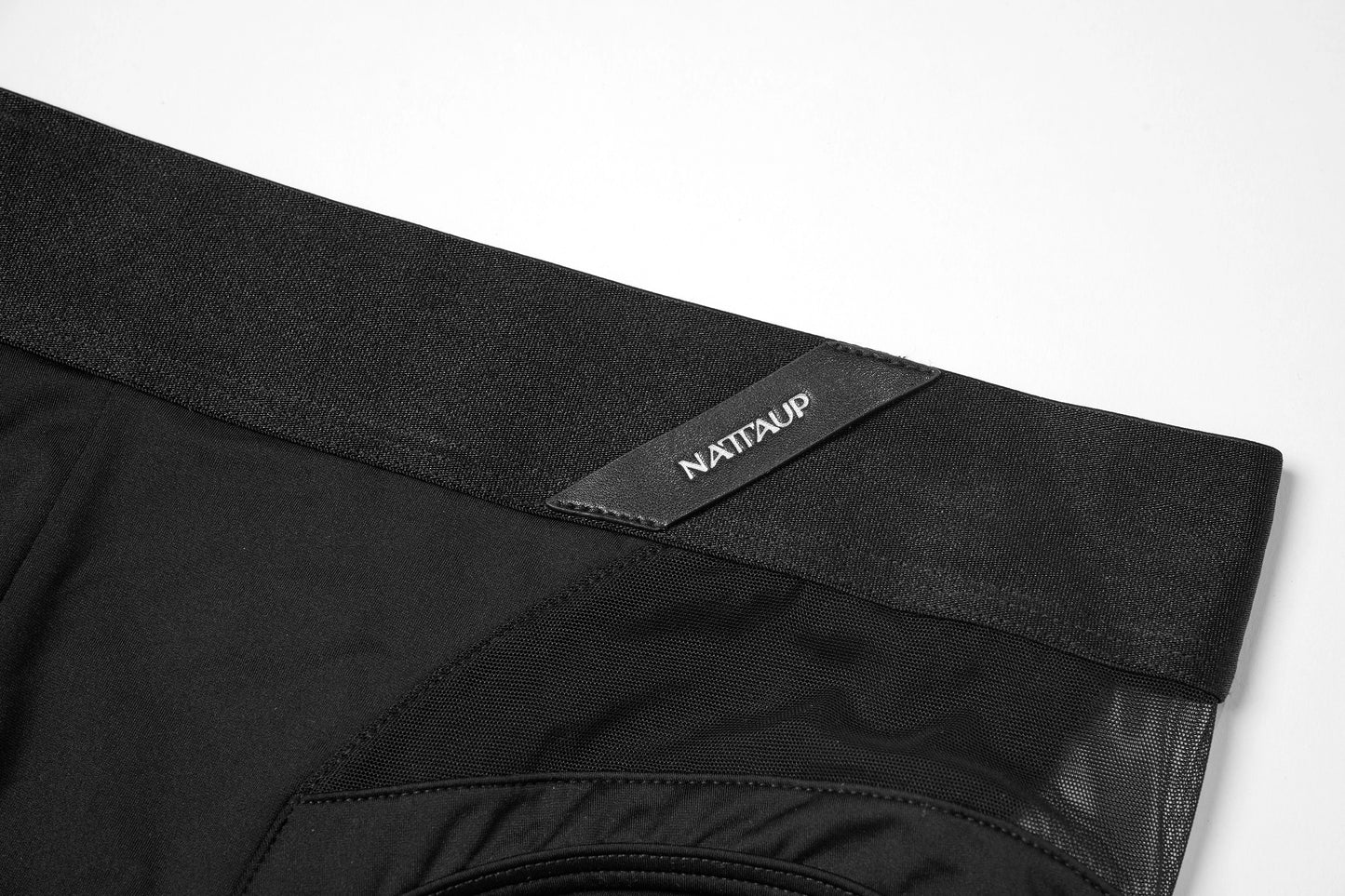 Diagonal Logo Mesh Panel Brief
