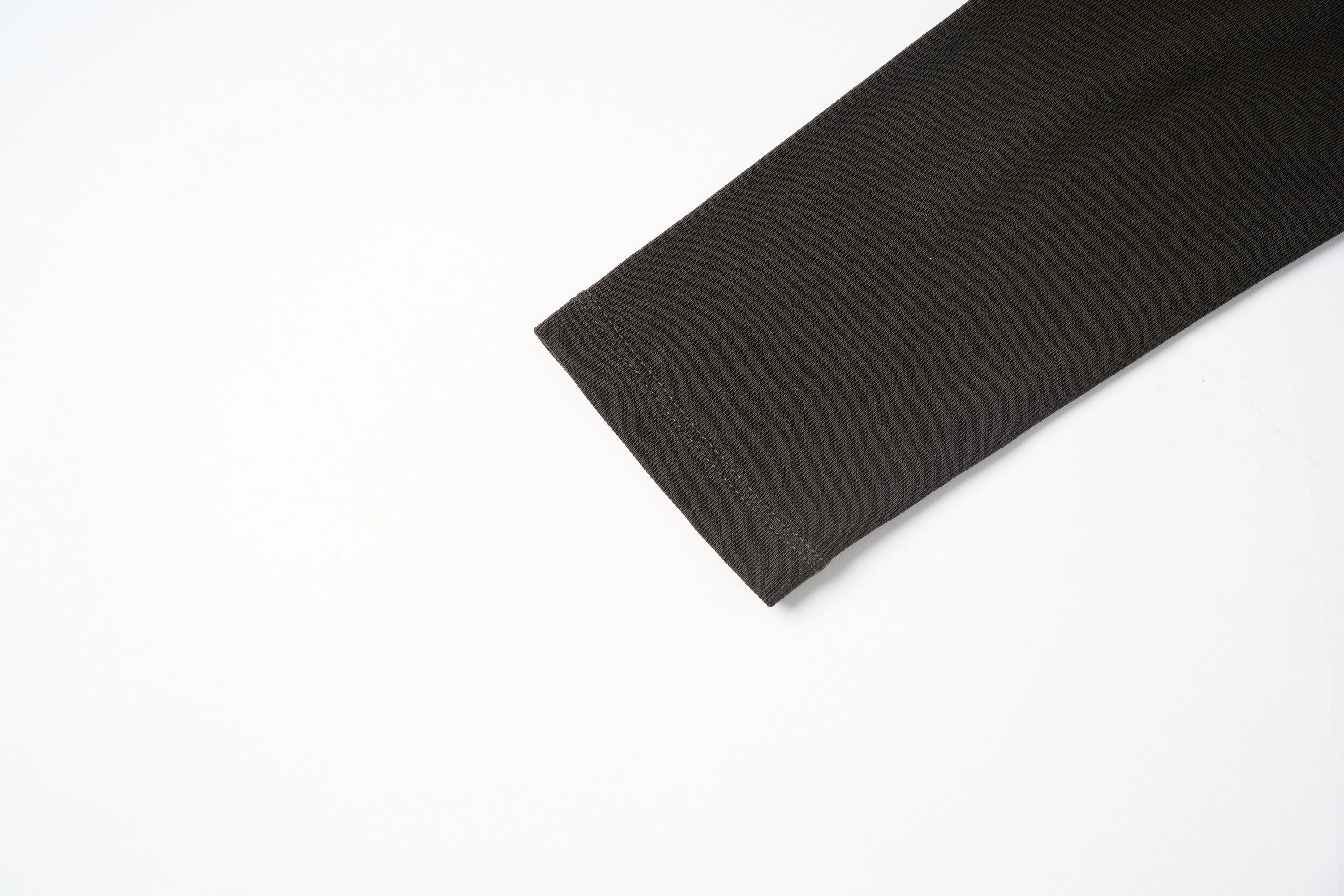 Mesh Panel Long Sleeve Top