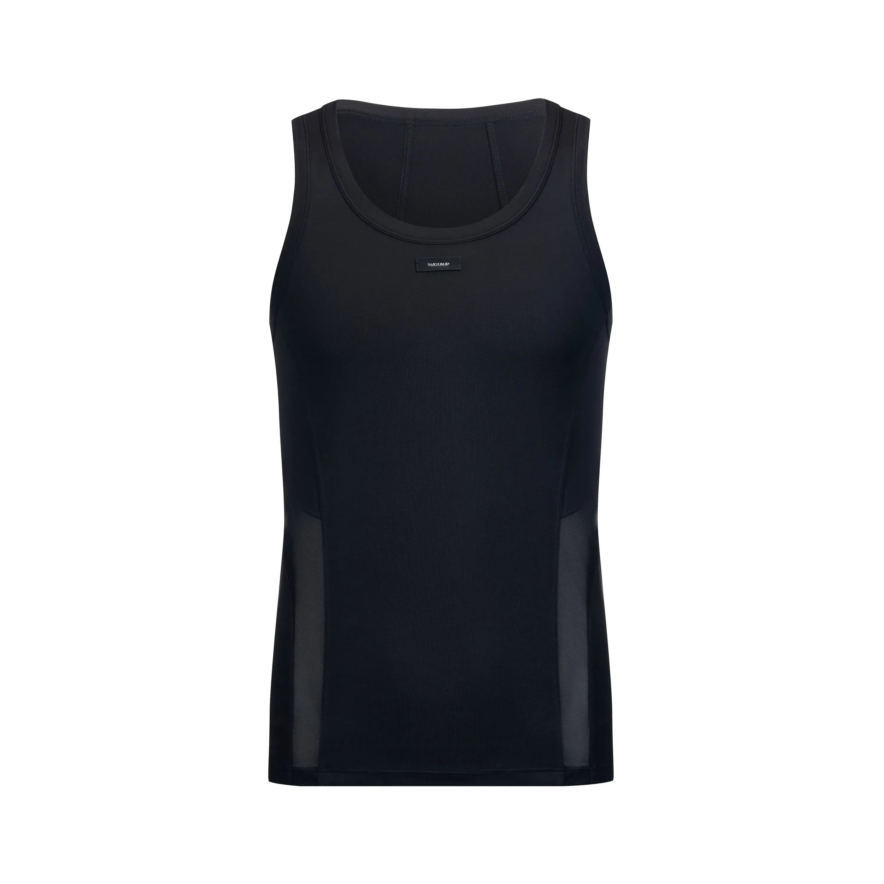 Mesh Panel Sport Vest（Black）
