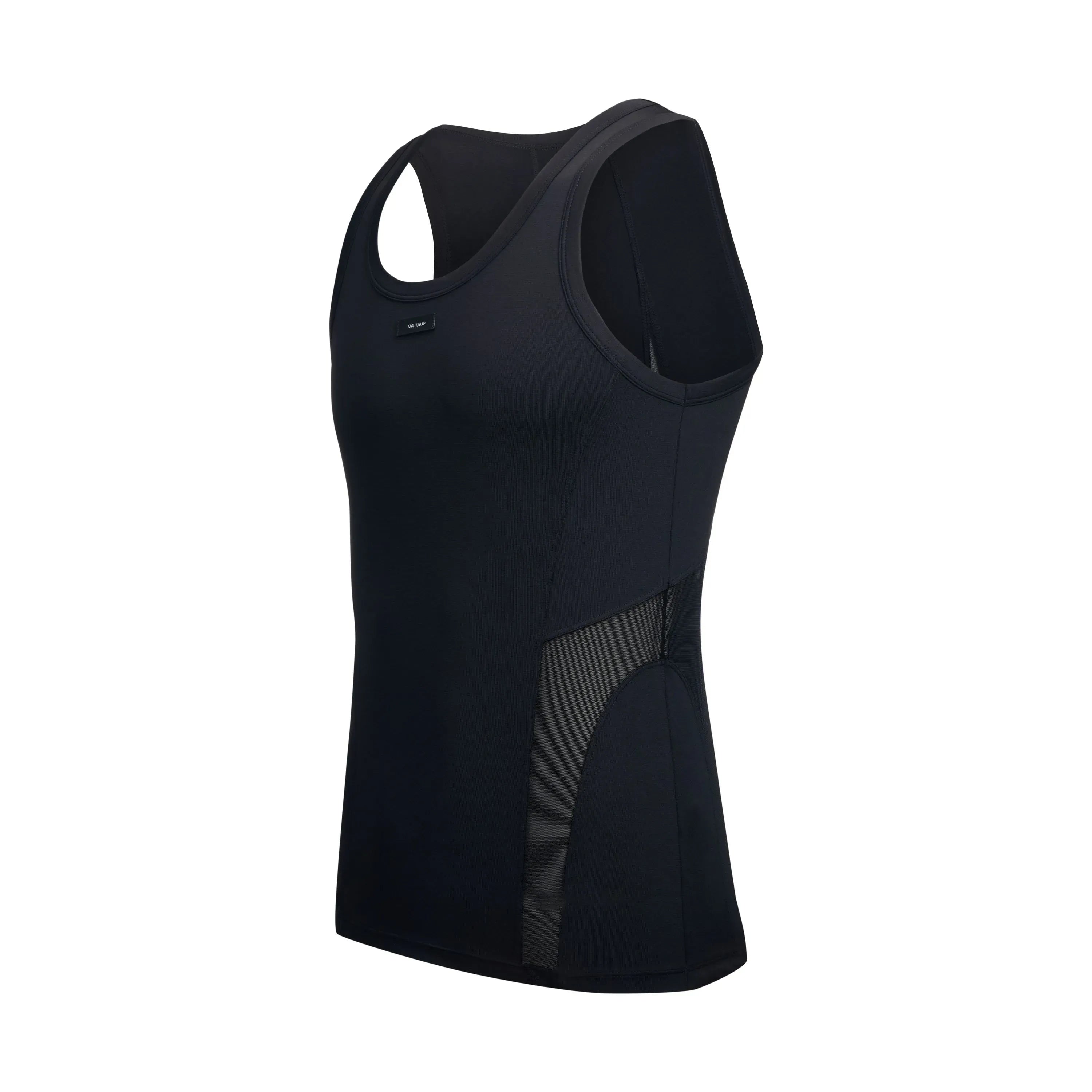 Mesh Panel Sport Vest（Black）