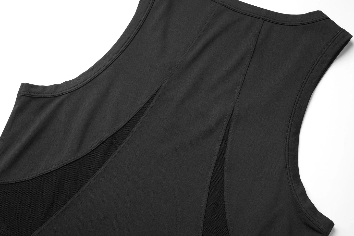 Mesh Panel Sport Vest （Dusk Grey）