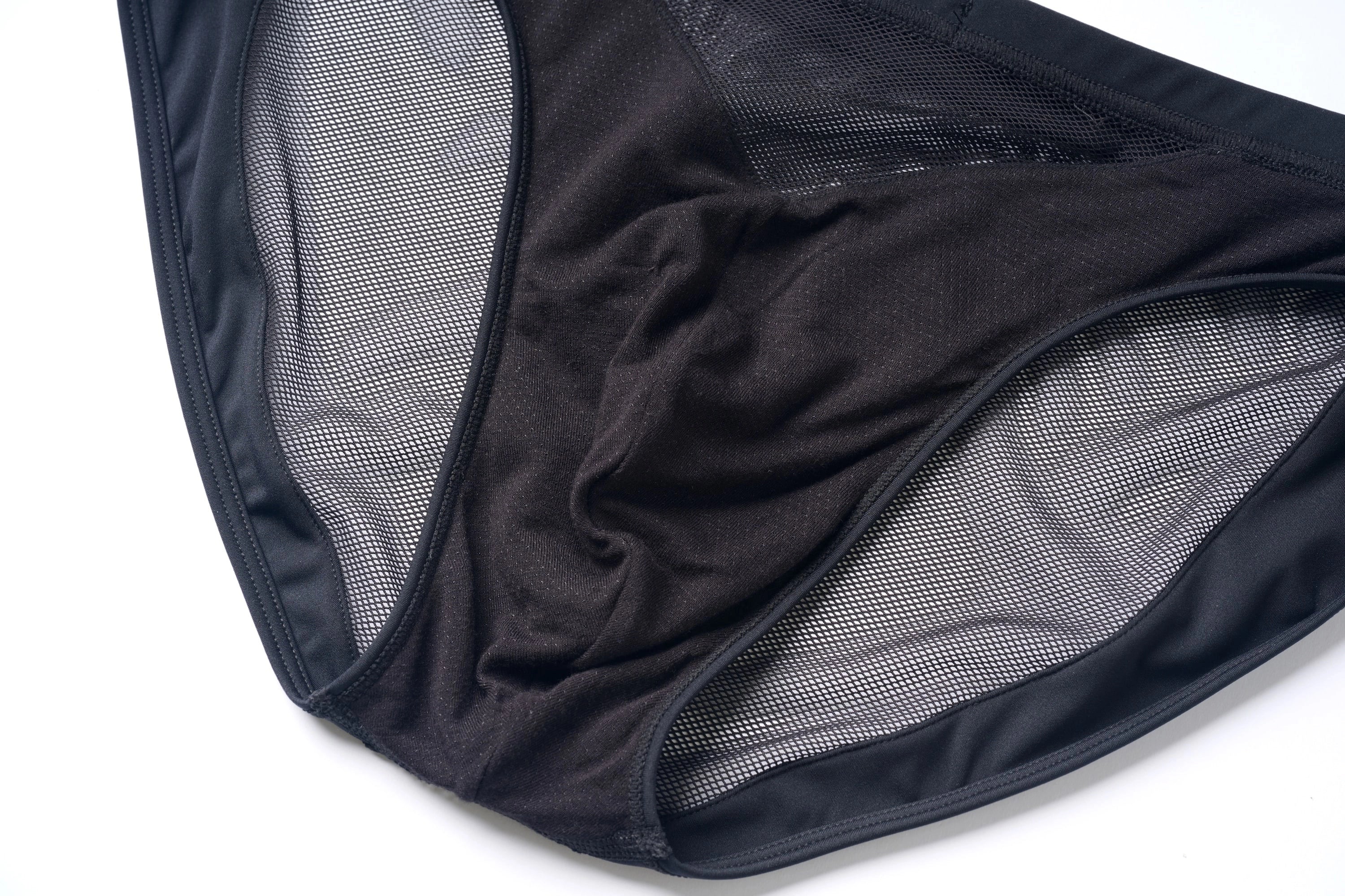 Mesh Paneled Low Rise Brief