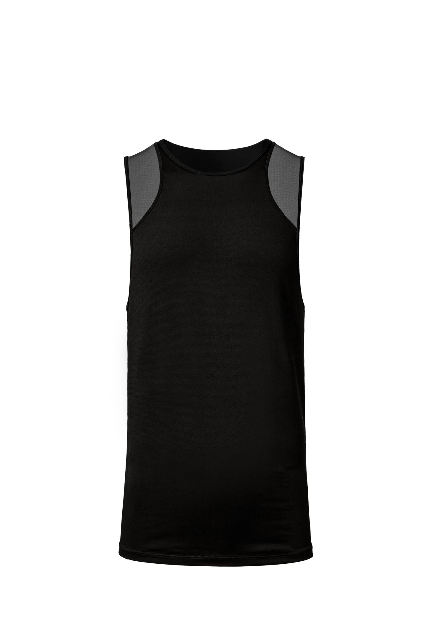 Mesh Sports Vest (Black)