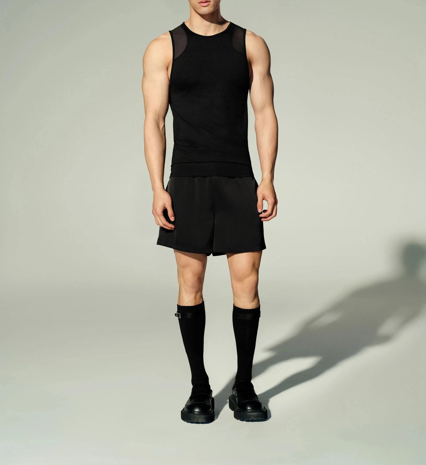Mesh Sports Vest (Black)