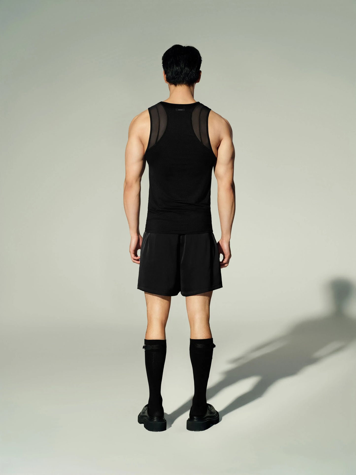 Mesh Sports Vest (Black)
