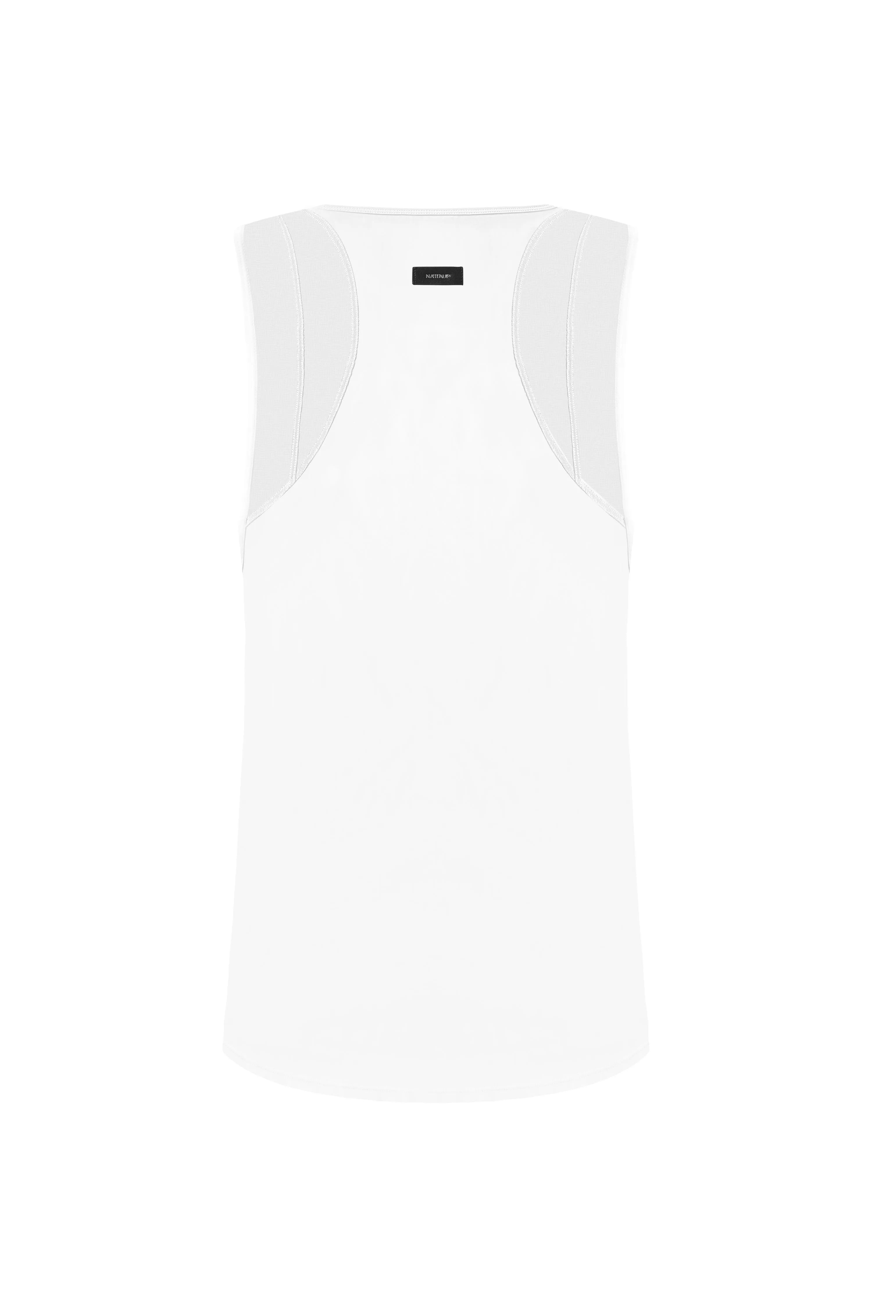 Mesh Sports Vest (White)