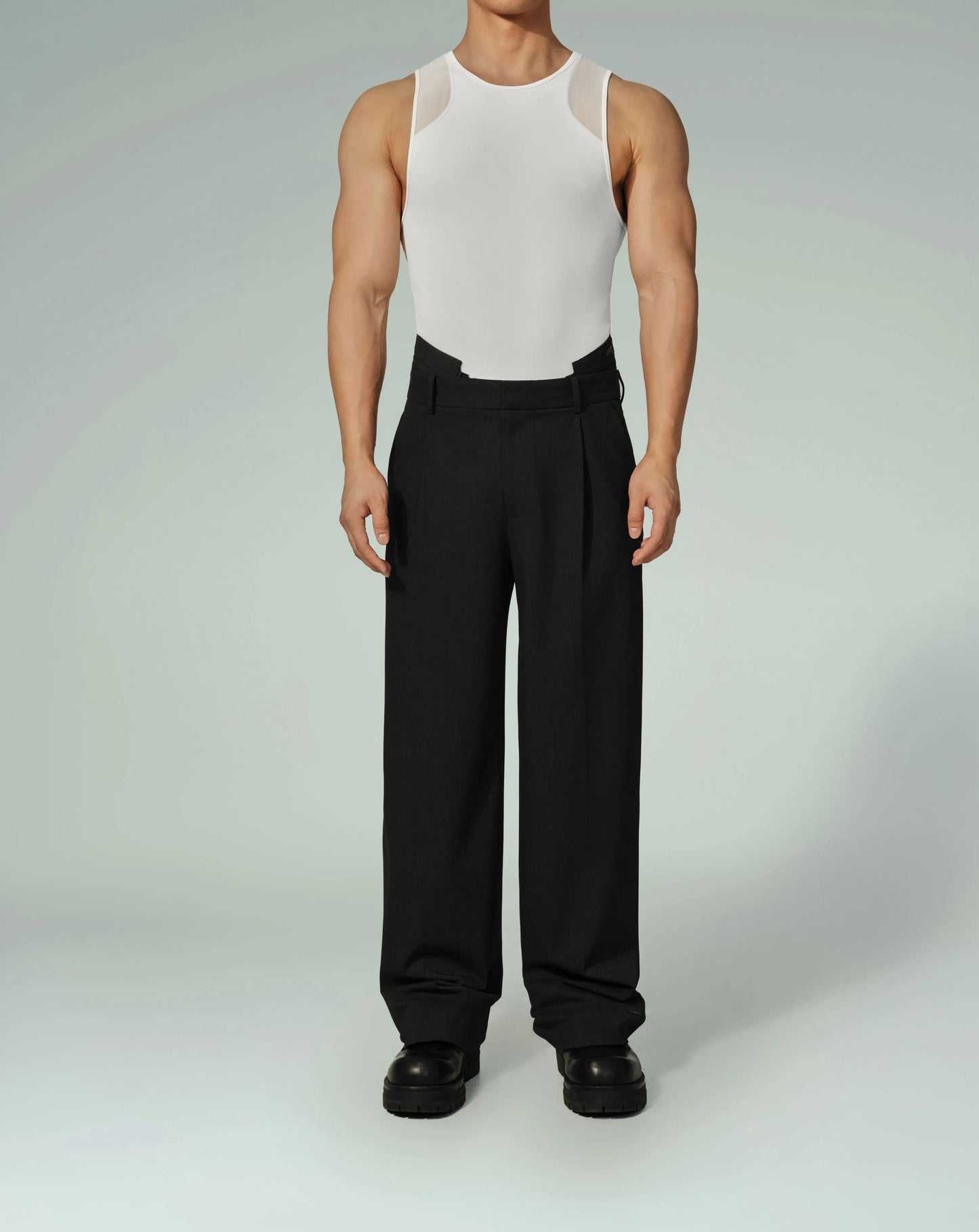 Mesh Sports Vest (White)