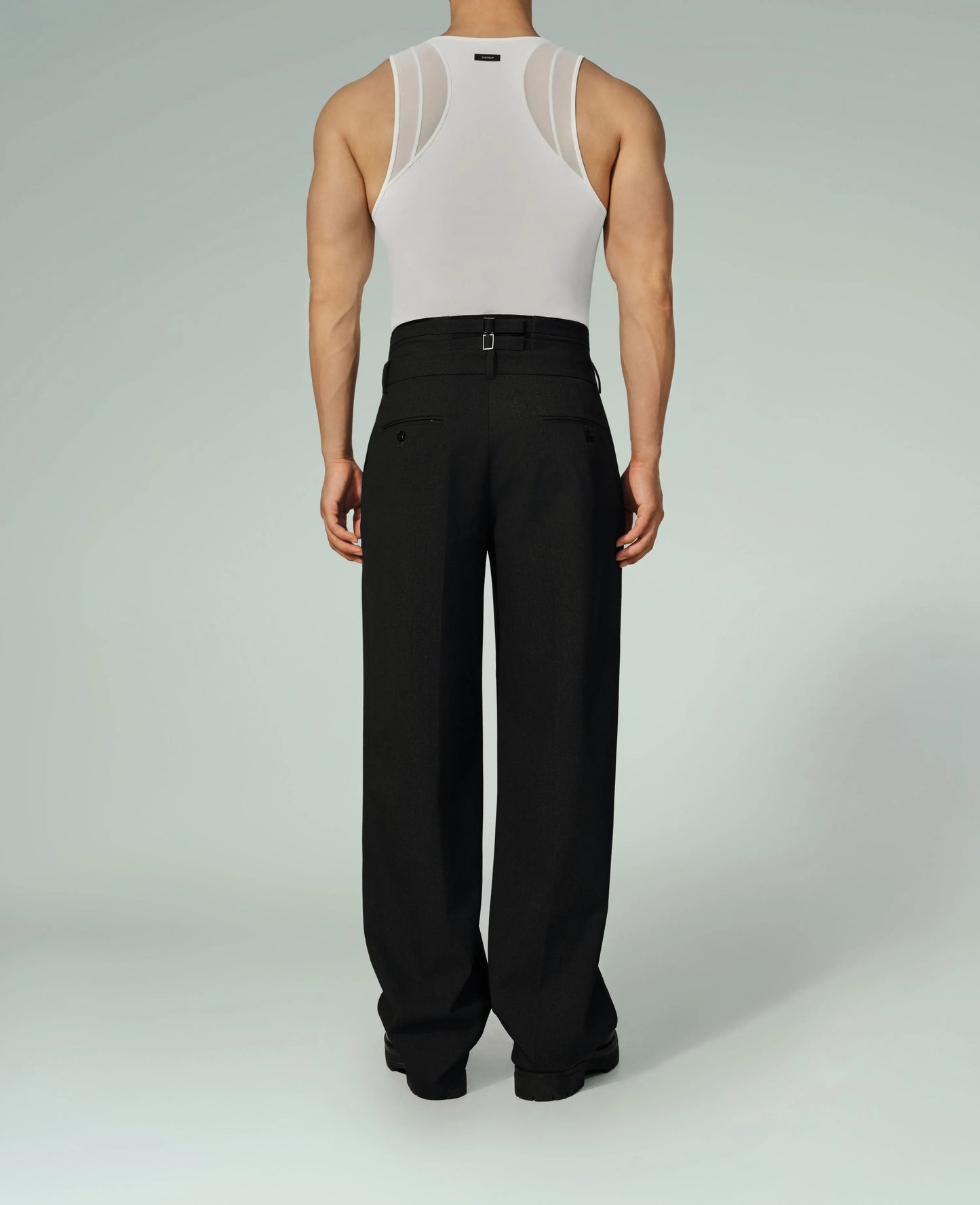 Mesh Sports Vest (White)