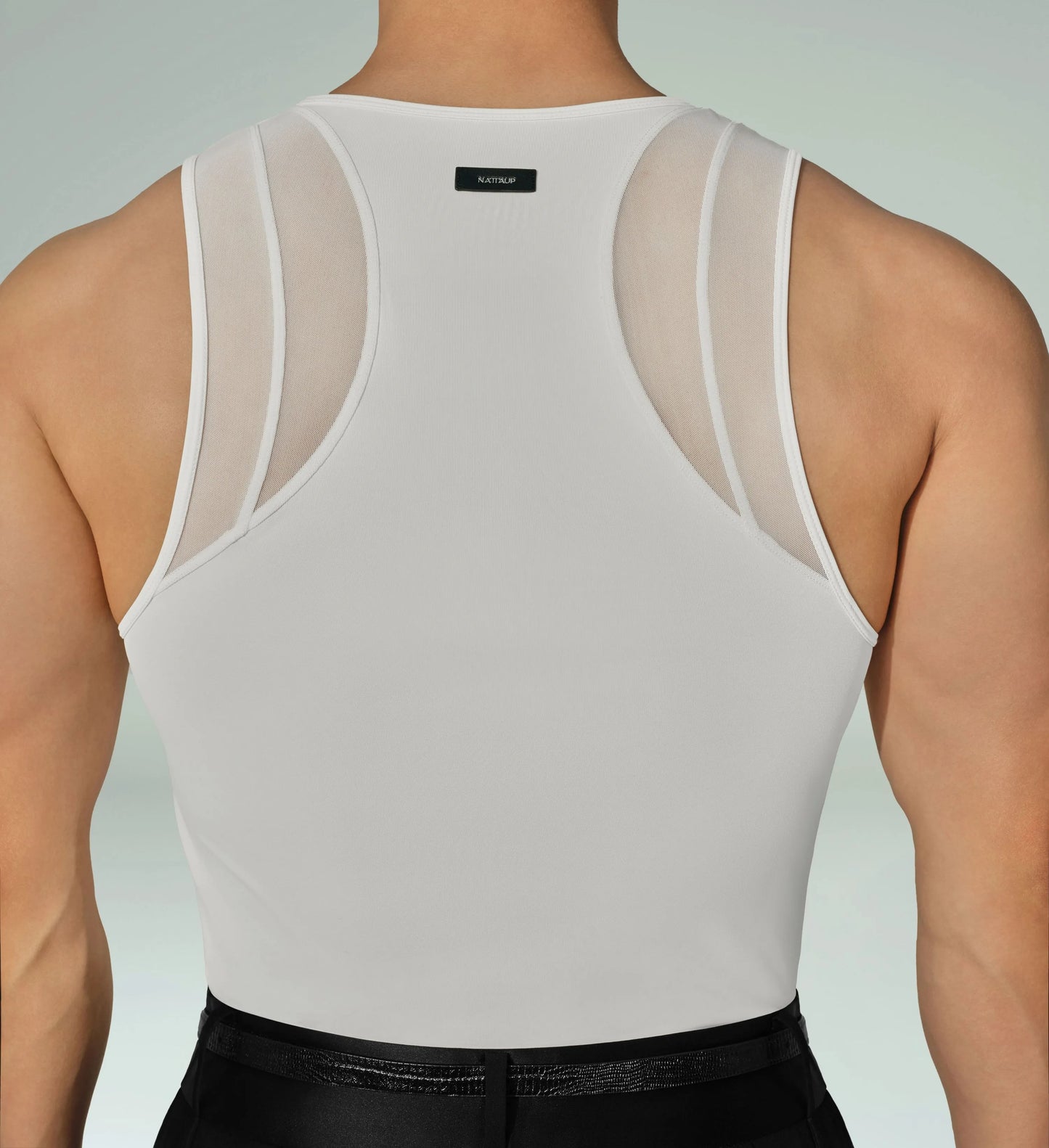 Mesh Sports Vest (White)