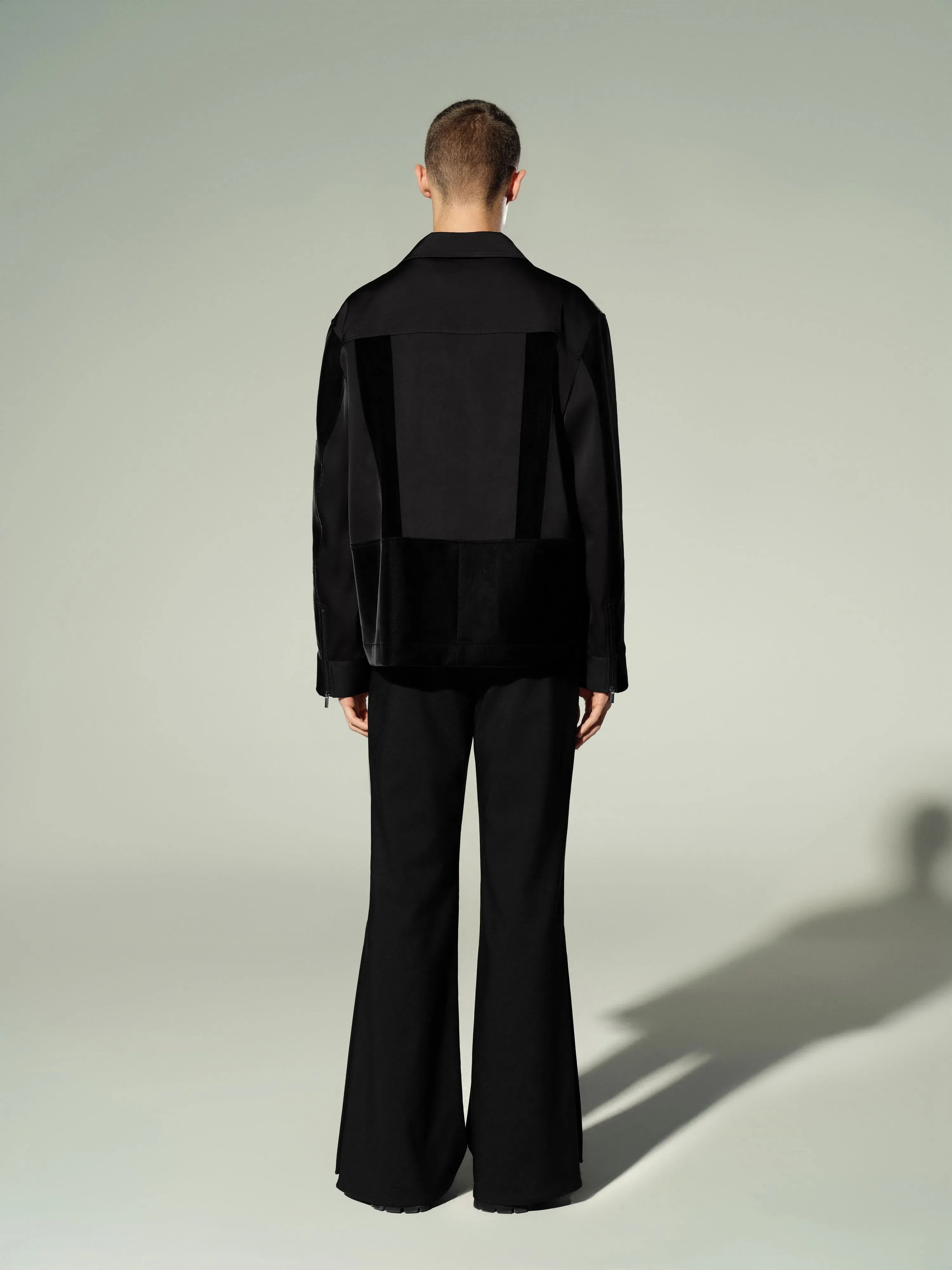 Mid-Rise Flared Pants