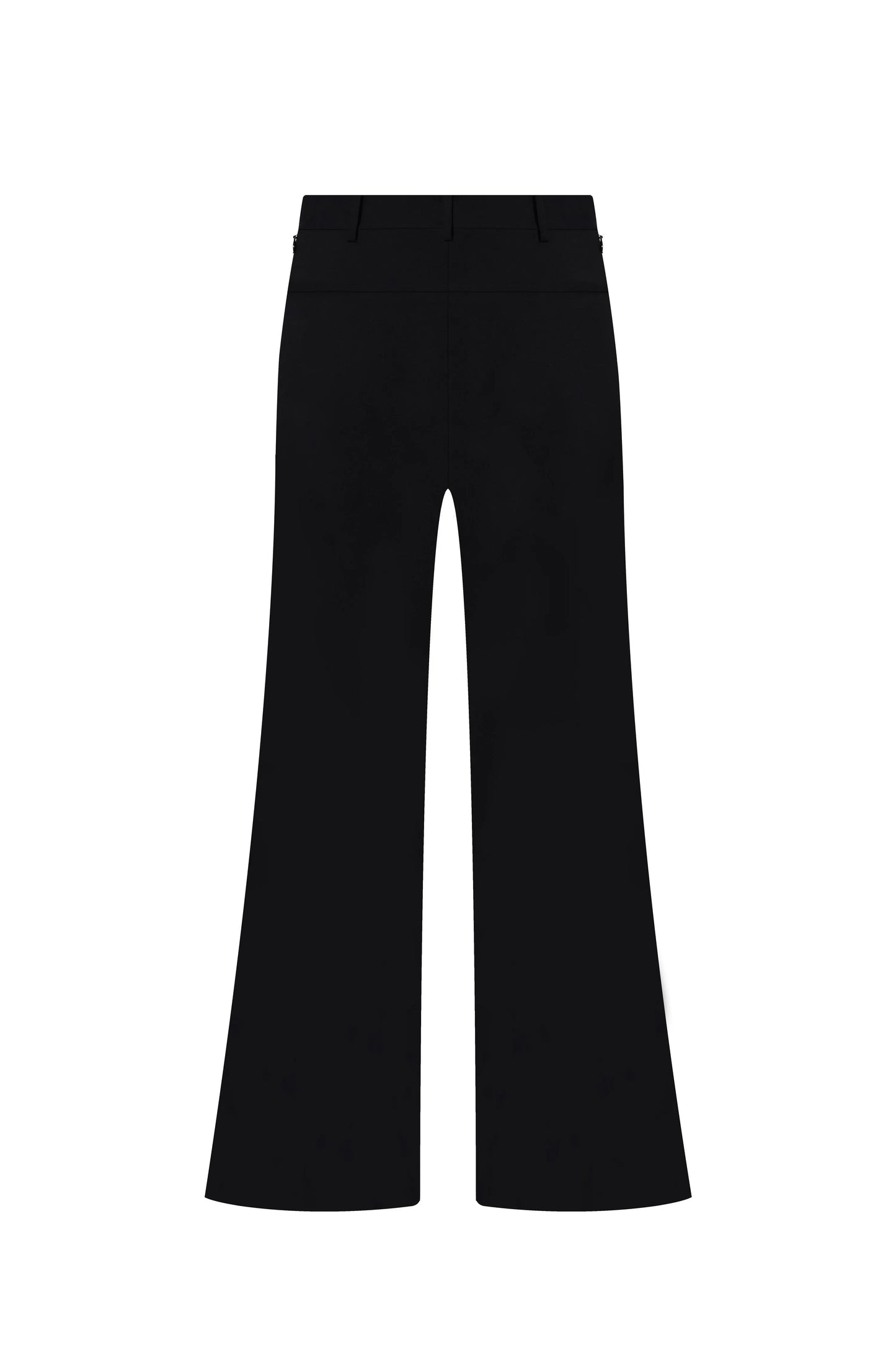 Mid-Rise Flared Pants