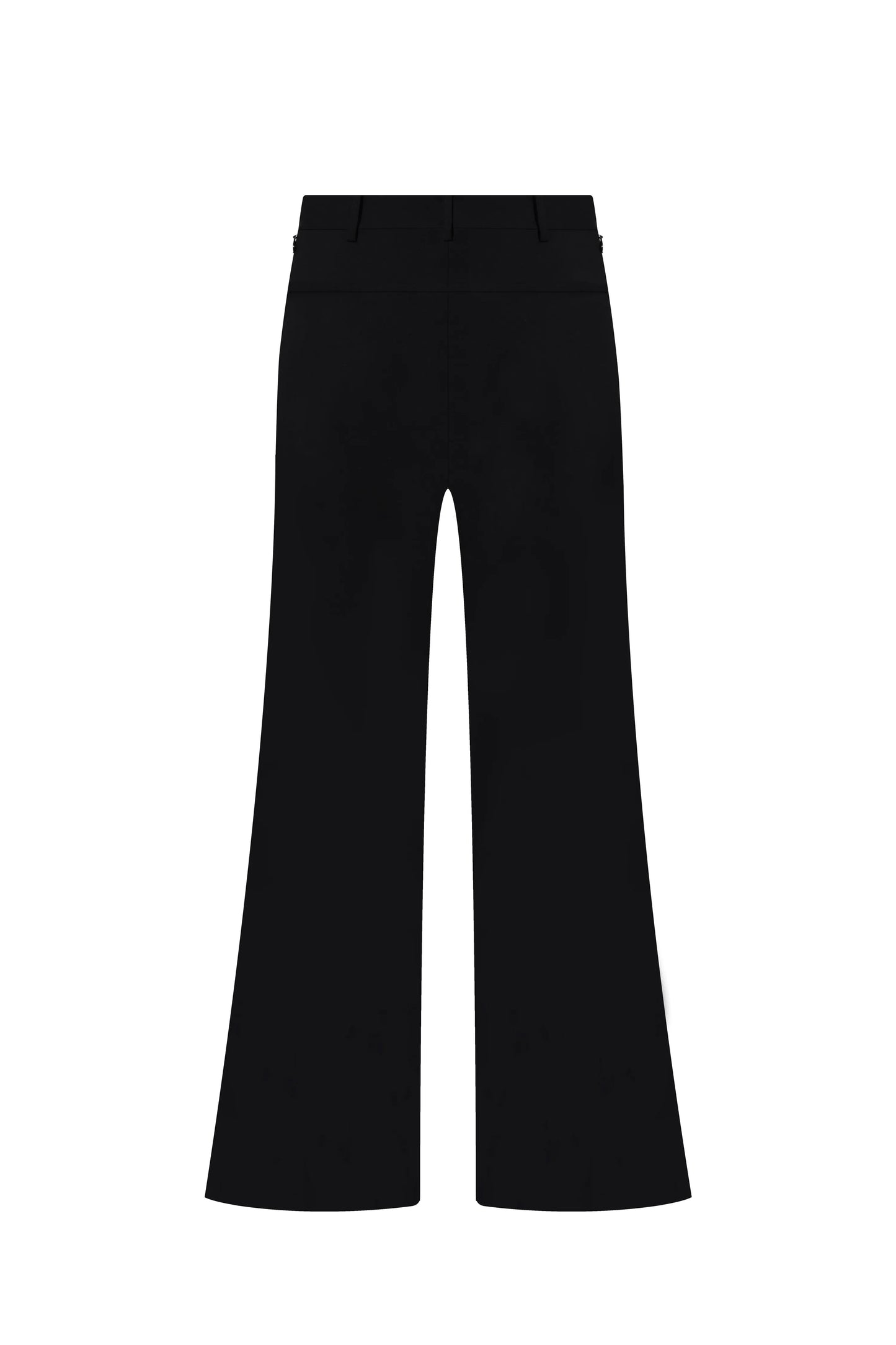Mid-Rise Flared Pants