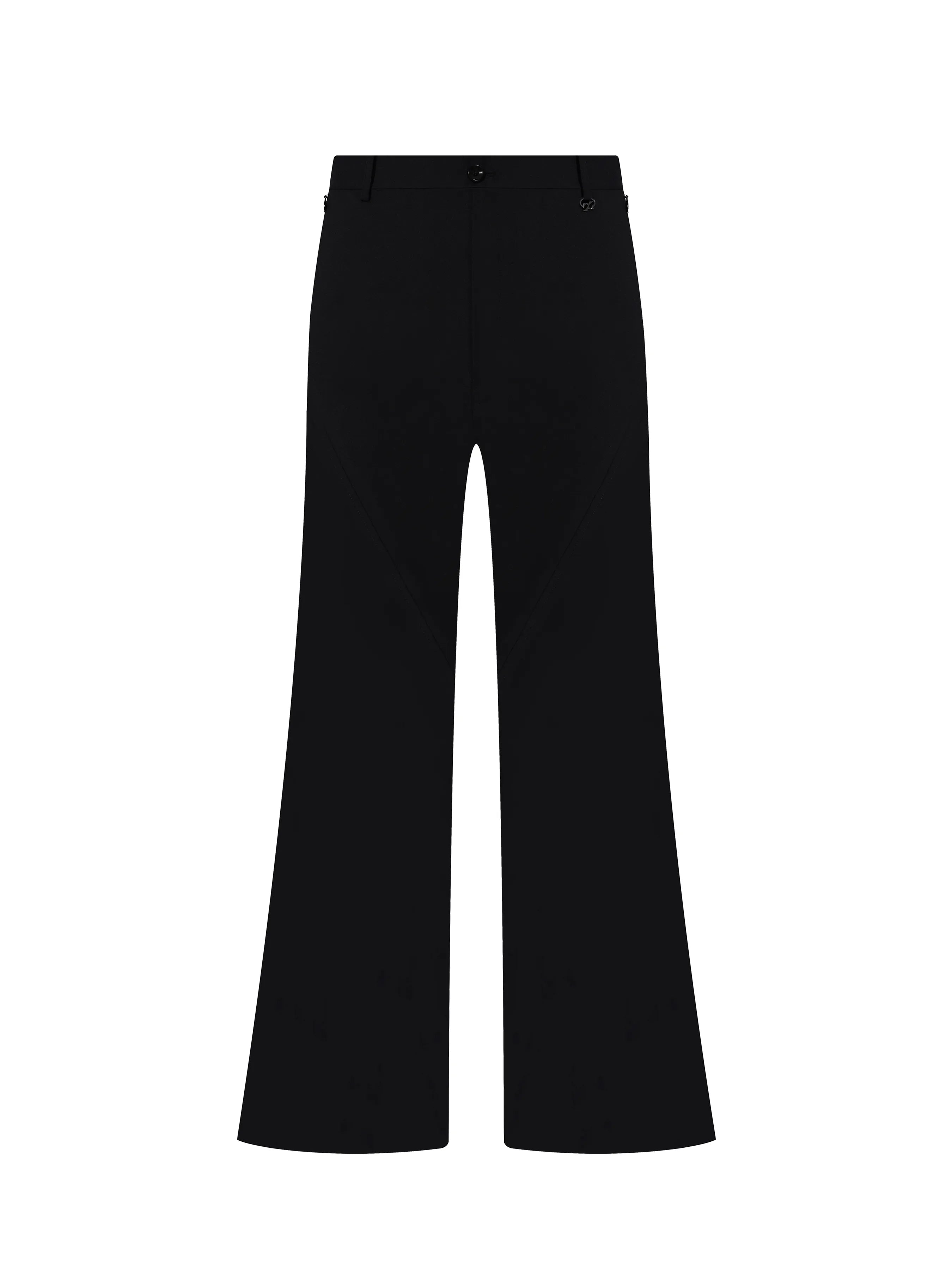 Mid-Rise Flared Pants