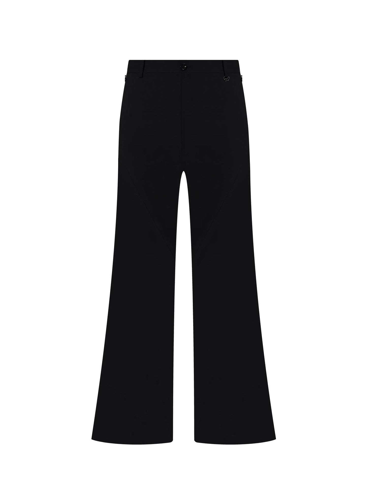 Mid-Rise Flared Pants