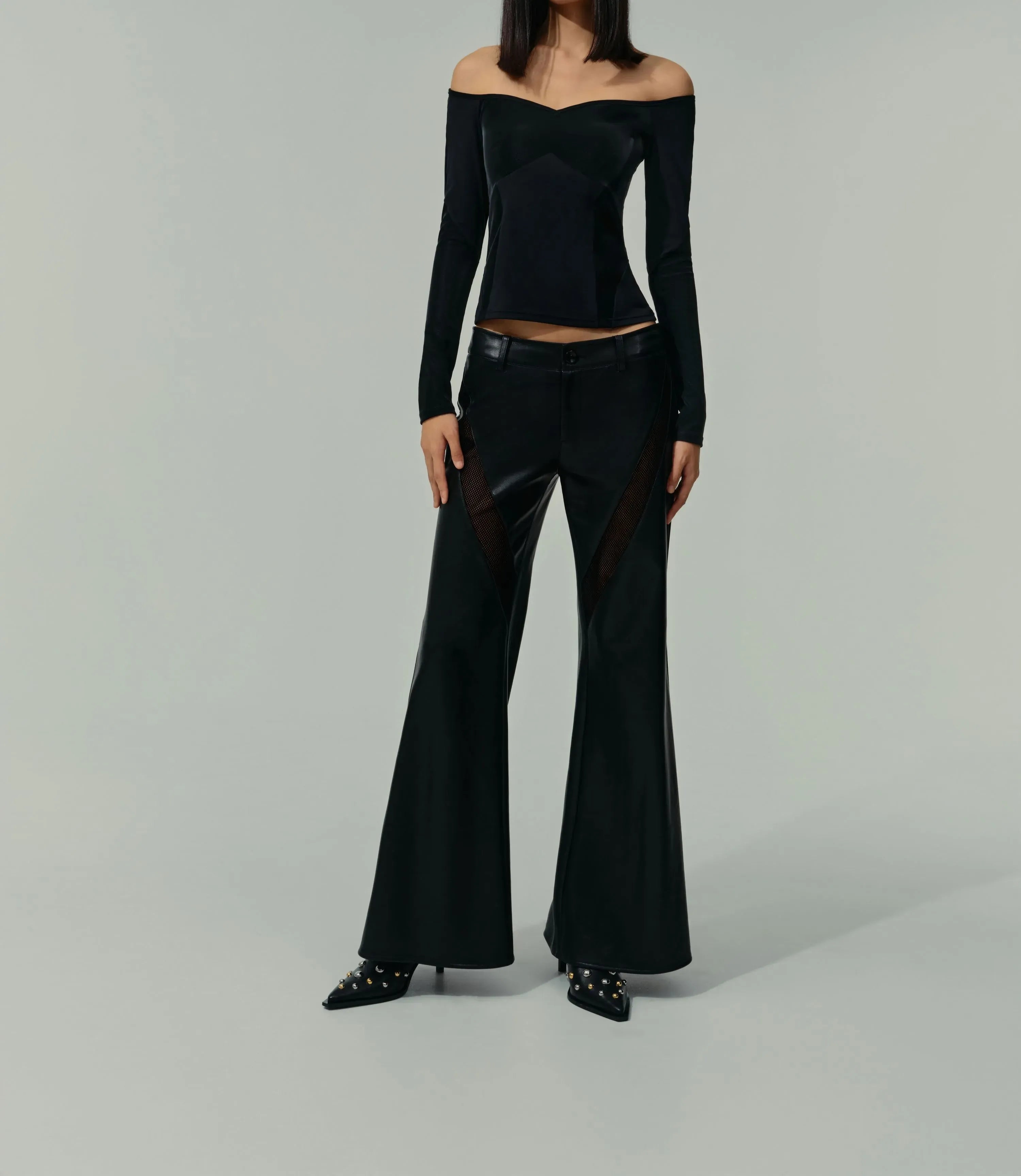 Off-Shoulder Long-Sleeve Base