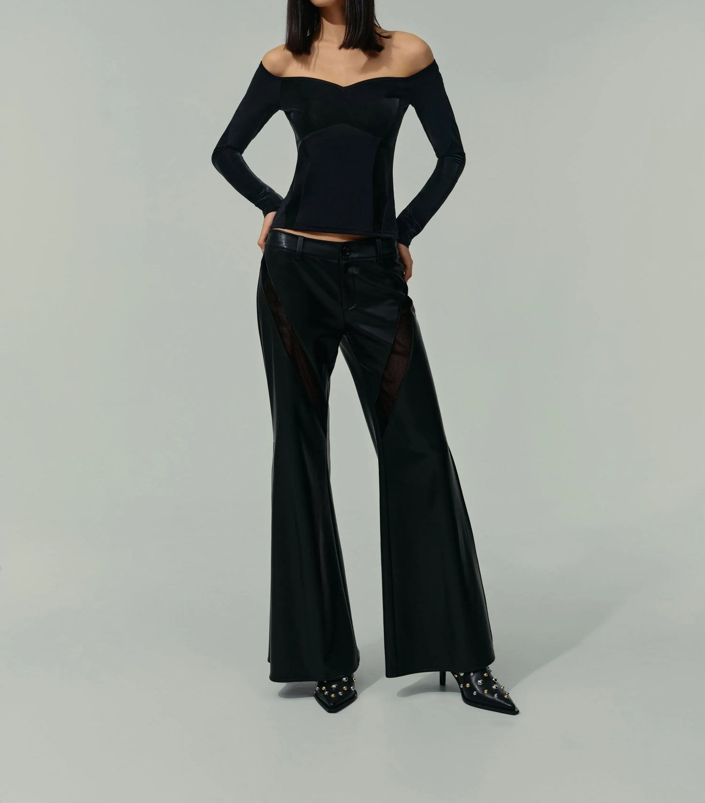 Off-Shoulder Long-Sleeve Base