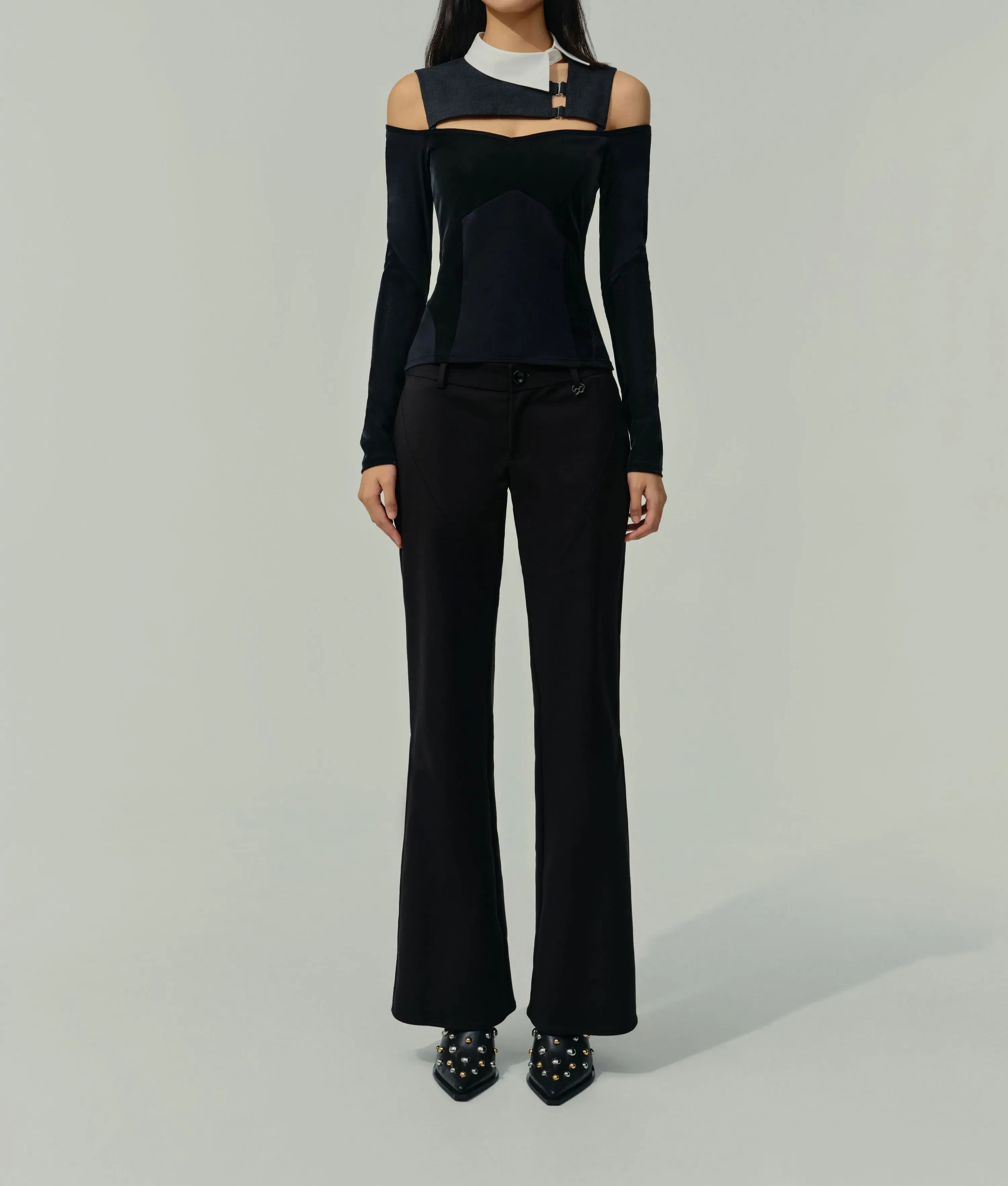 Off-Shoulder Long-Sleeve Base