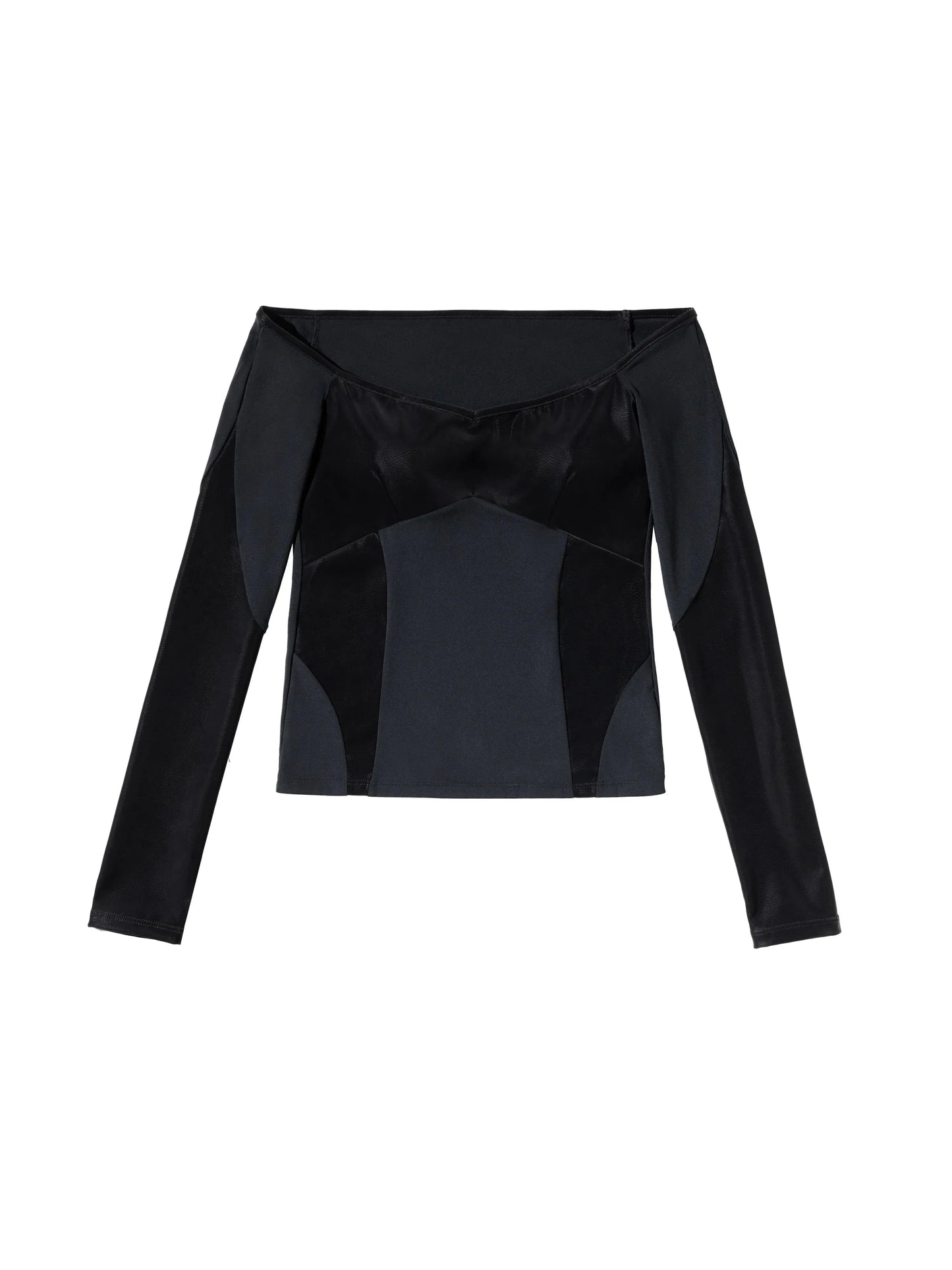 Off-Shoulder Long-Sleeve Base