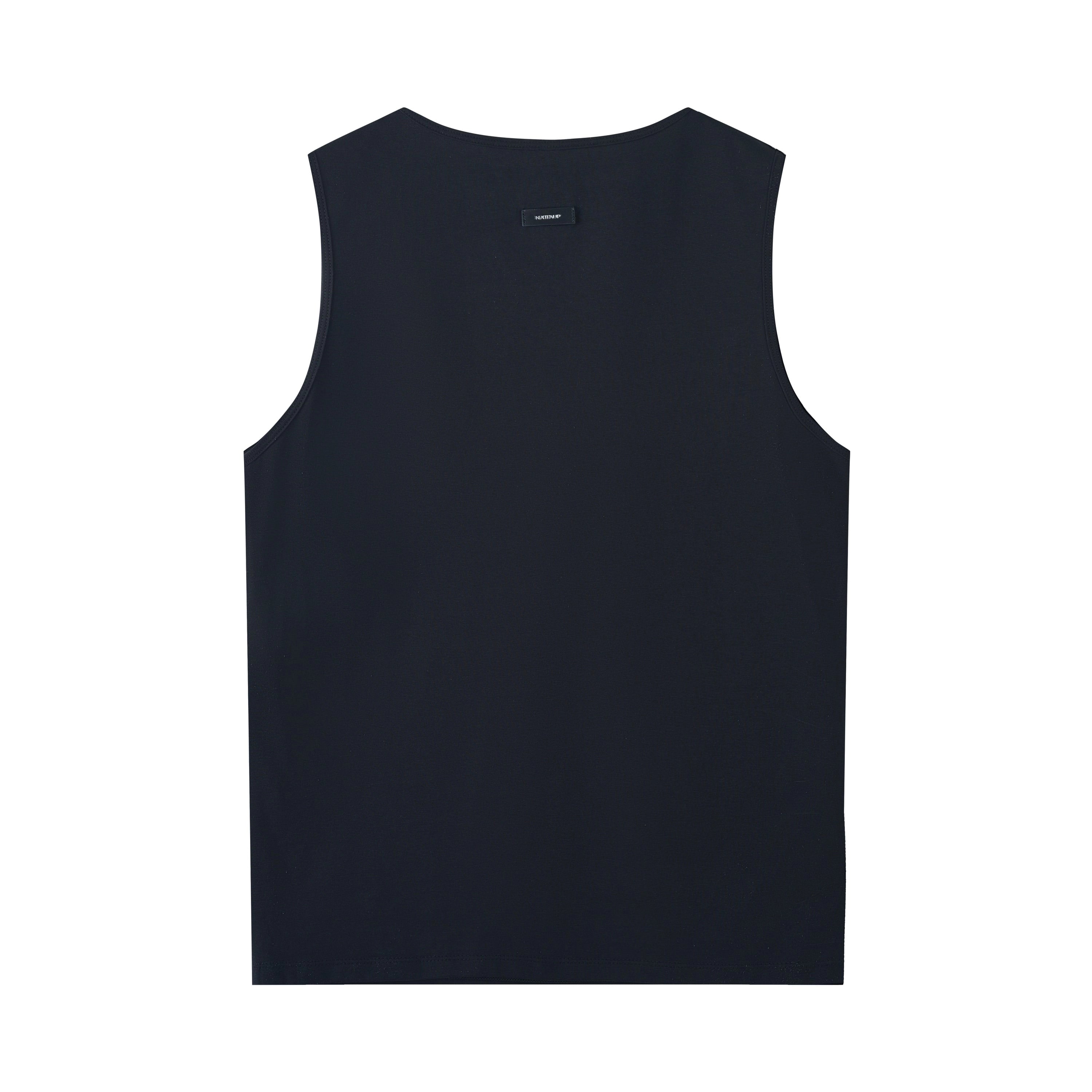 214-Open Collar Mesh Vest