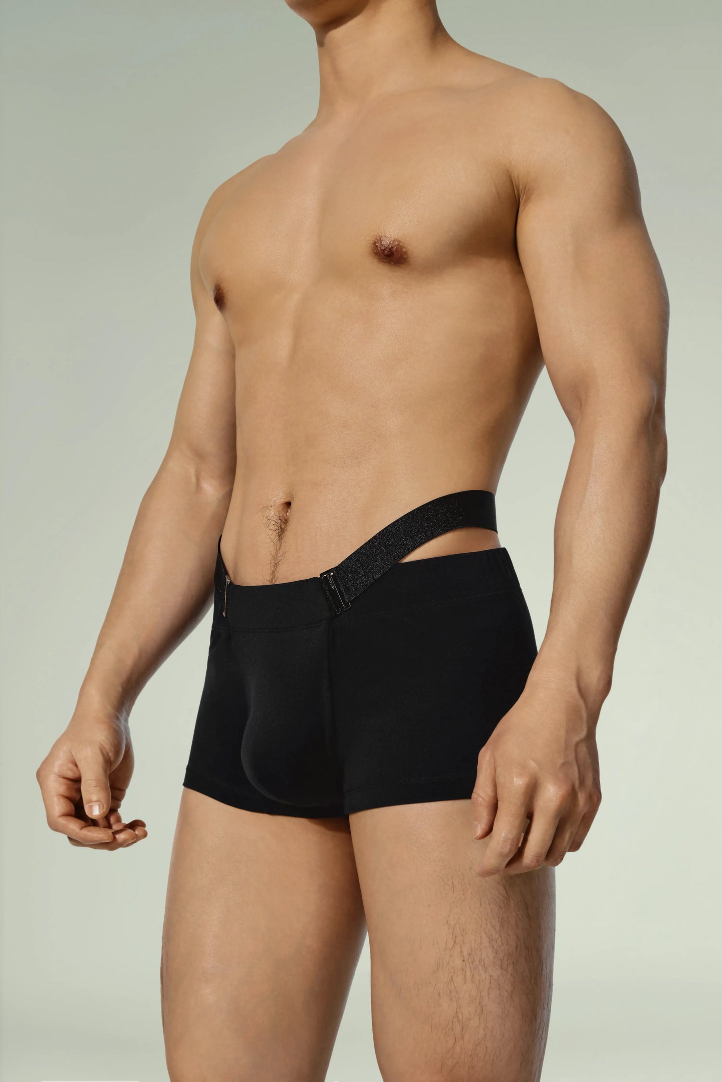 Pants & Shirt & PB Trunk & Band (Heather & Khaki)