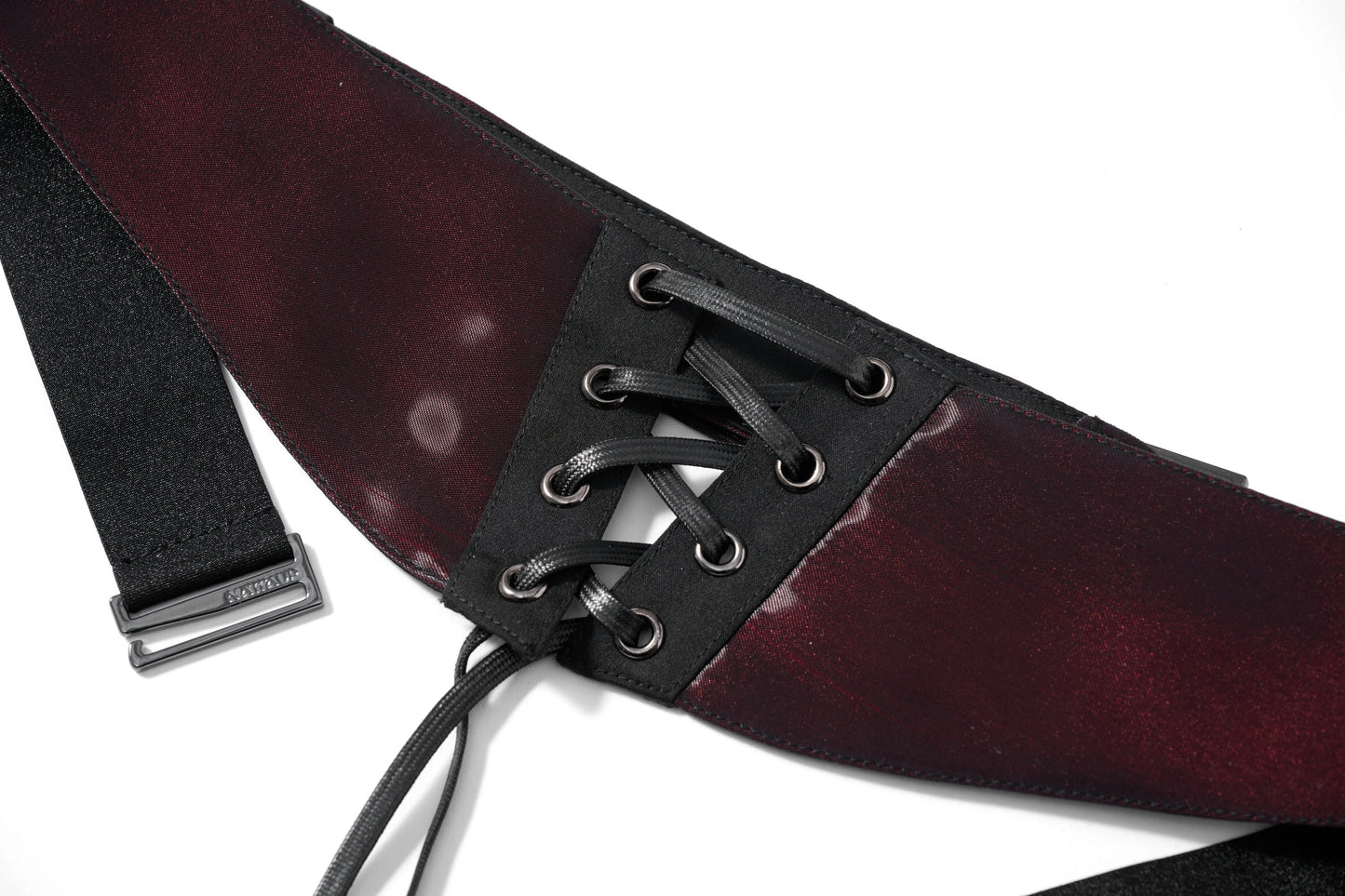 Partial Band Brief & Liquid Metal Shiny Detachable Accessory