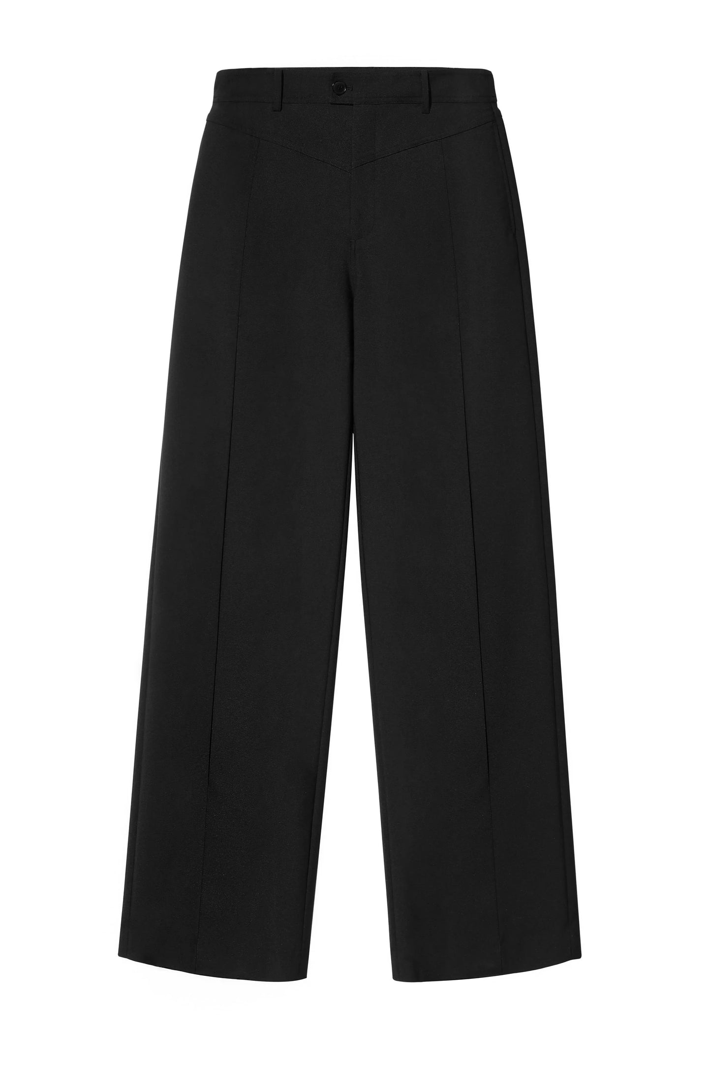 Pleated Mesh Pants