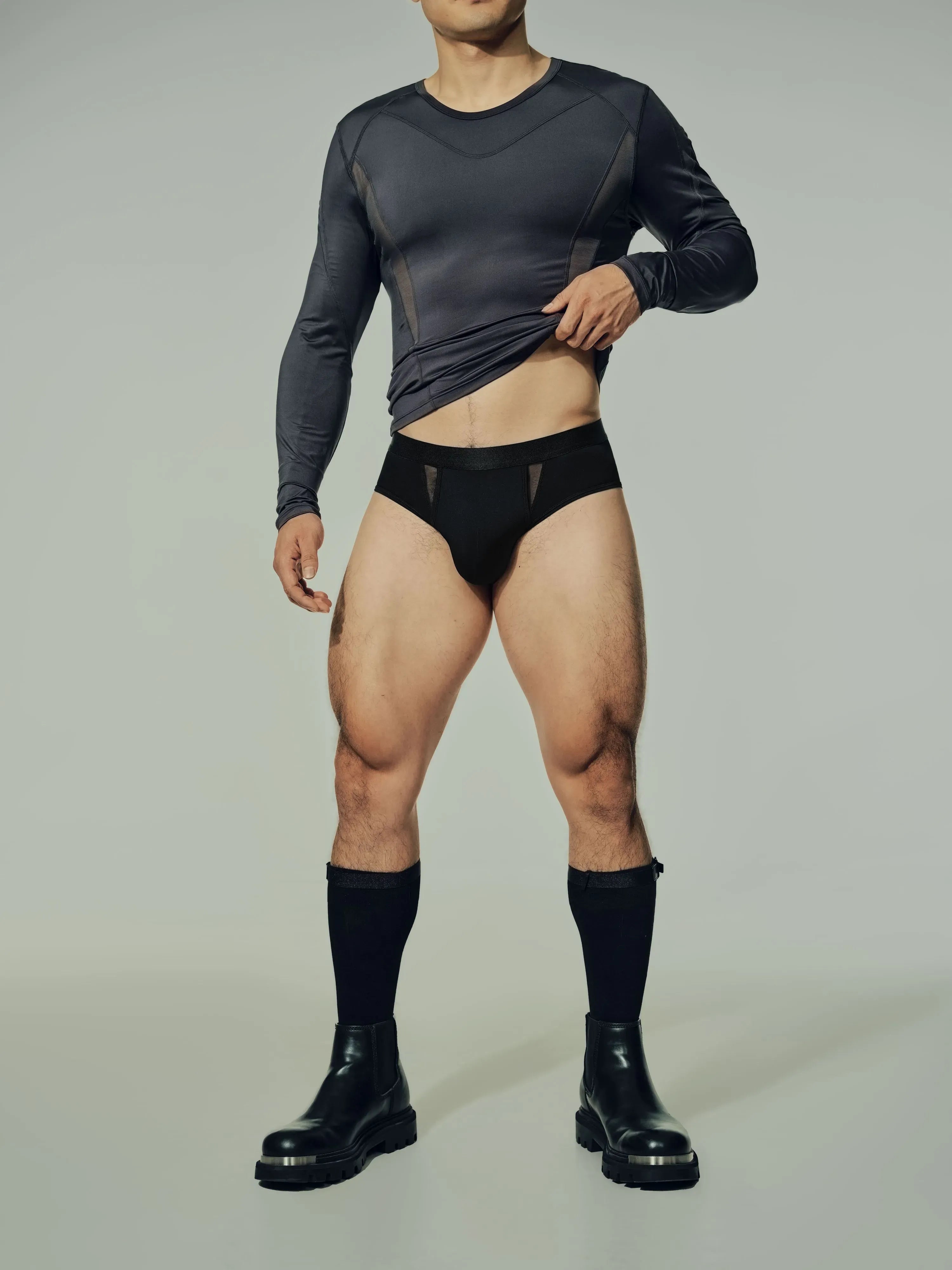 Pouch Side Mesh Brief