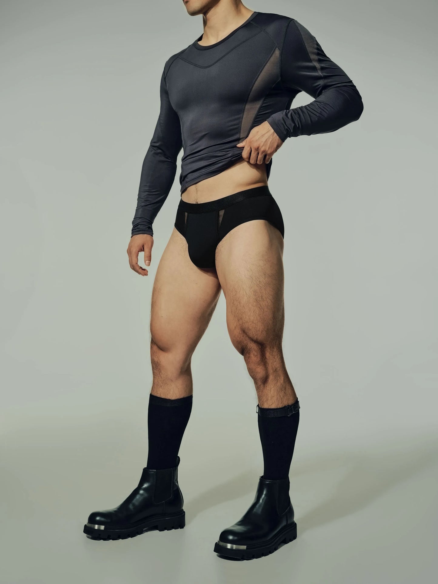 Pouch Side Mesh Brief