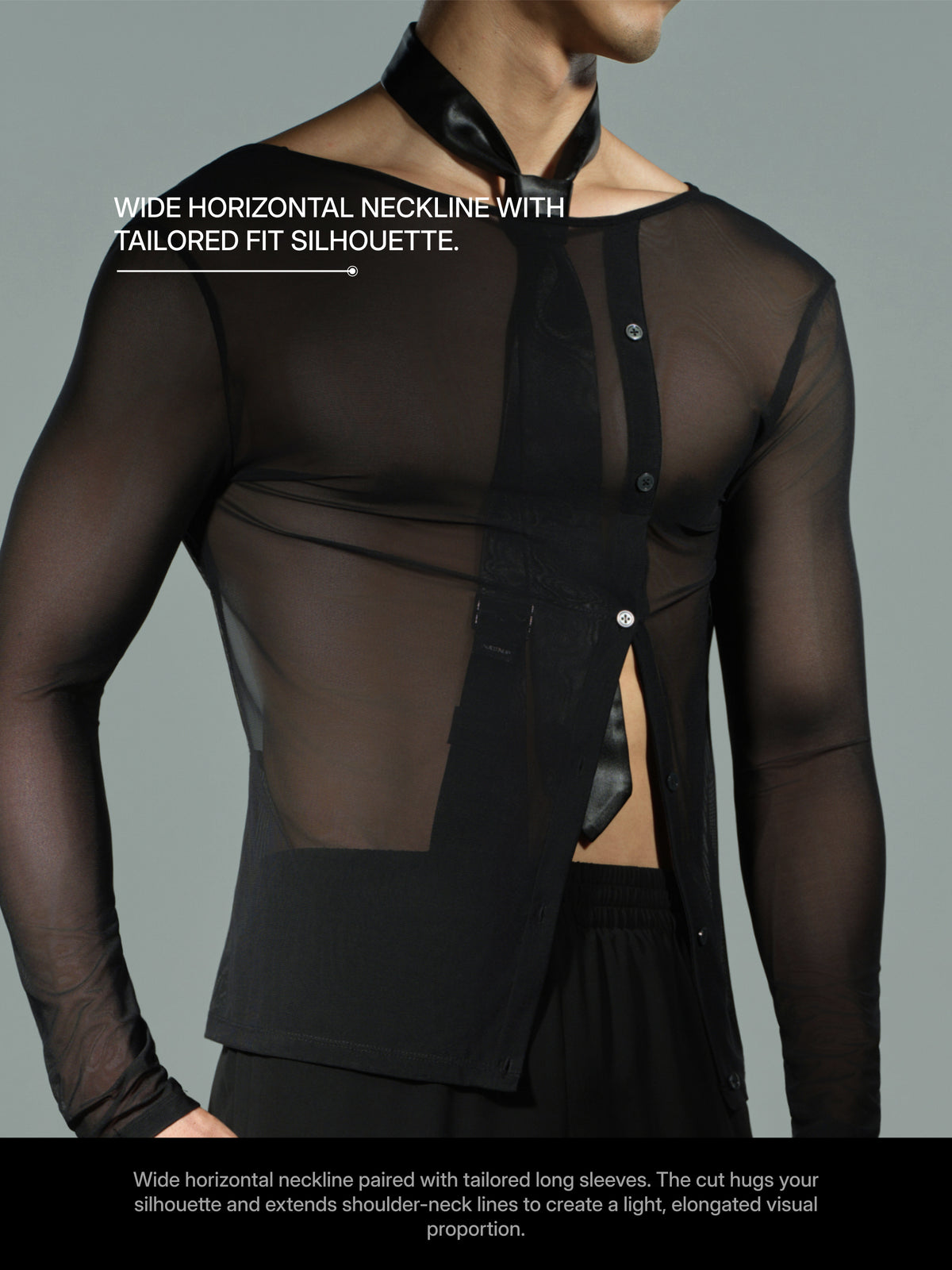 Reversible Cutout Long Sleeve Top