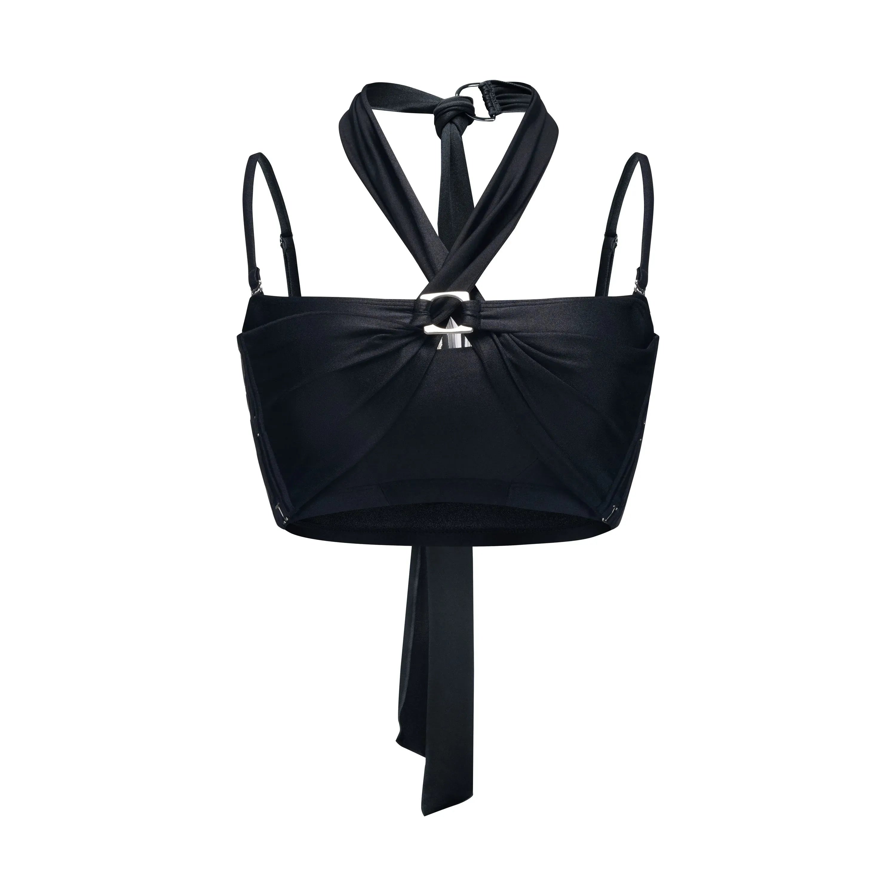 SQ Buckle Bandeau Set（Midnight Black）