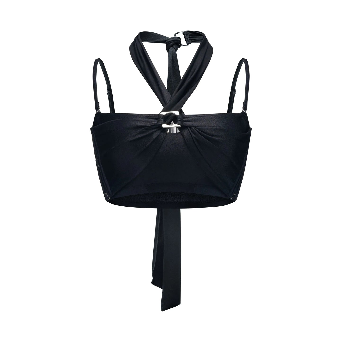 SQ Buckle Bandeau Set（Midnight Black）