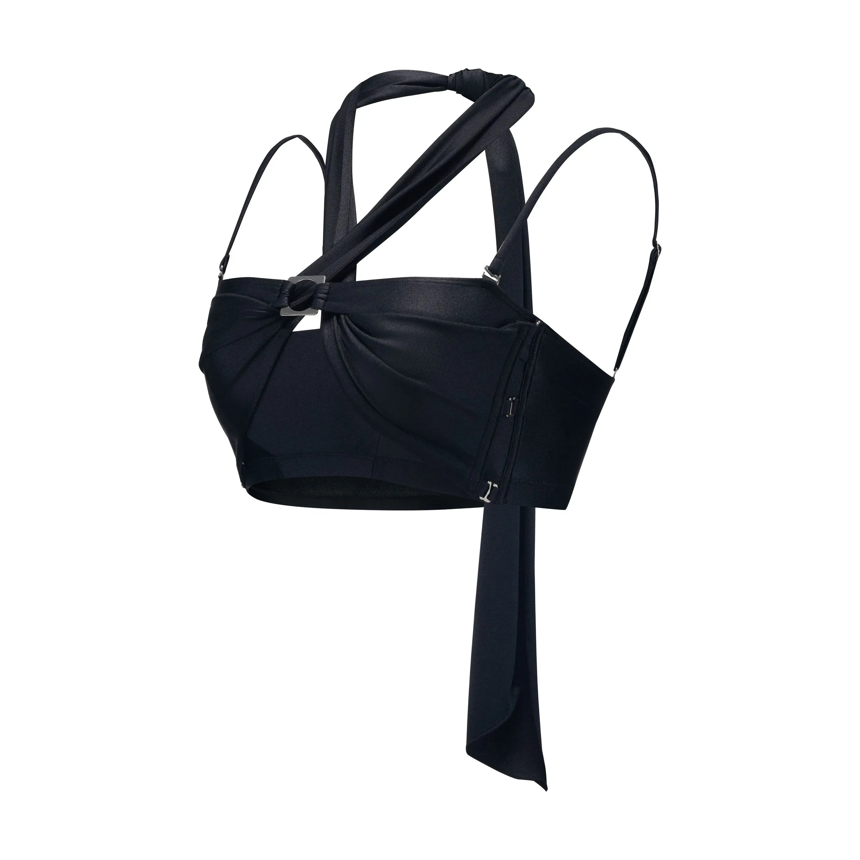 SQ Buckle Bandeau Set（Midnight Black）