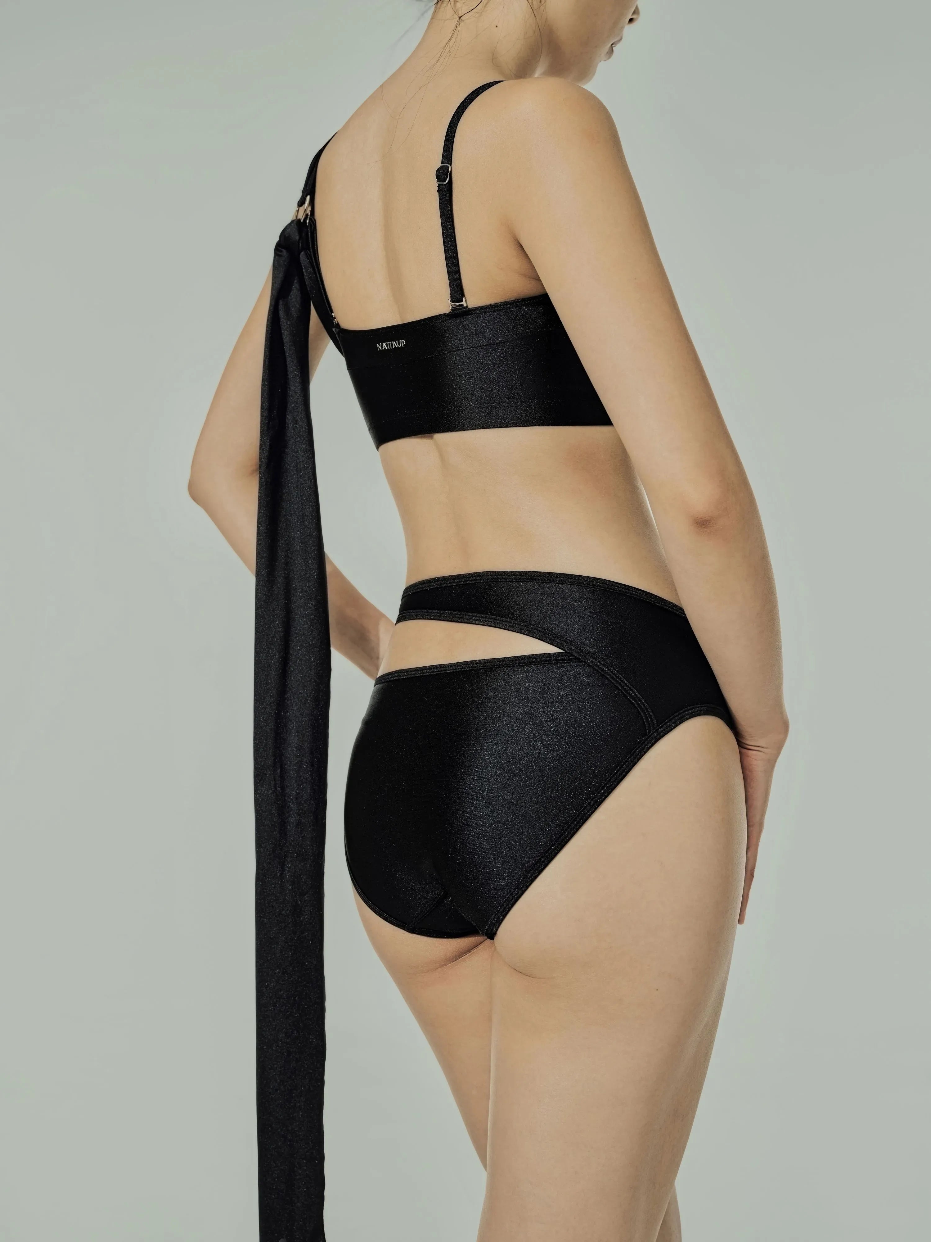 SQ Buckle Bandeau Set（Midnight Black）