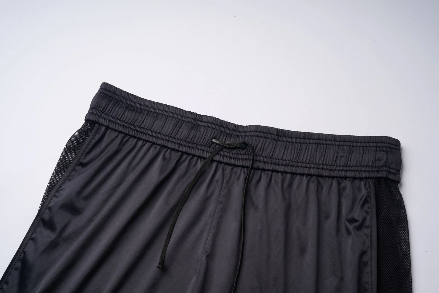 Satin Mesh Boxing Shorts