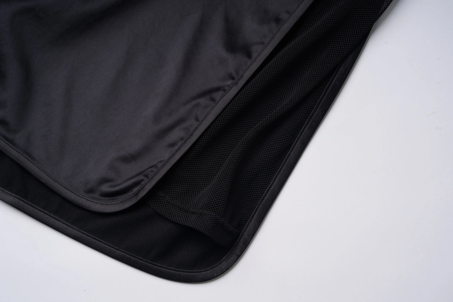 Satin Mesh Boxing Shorts