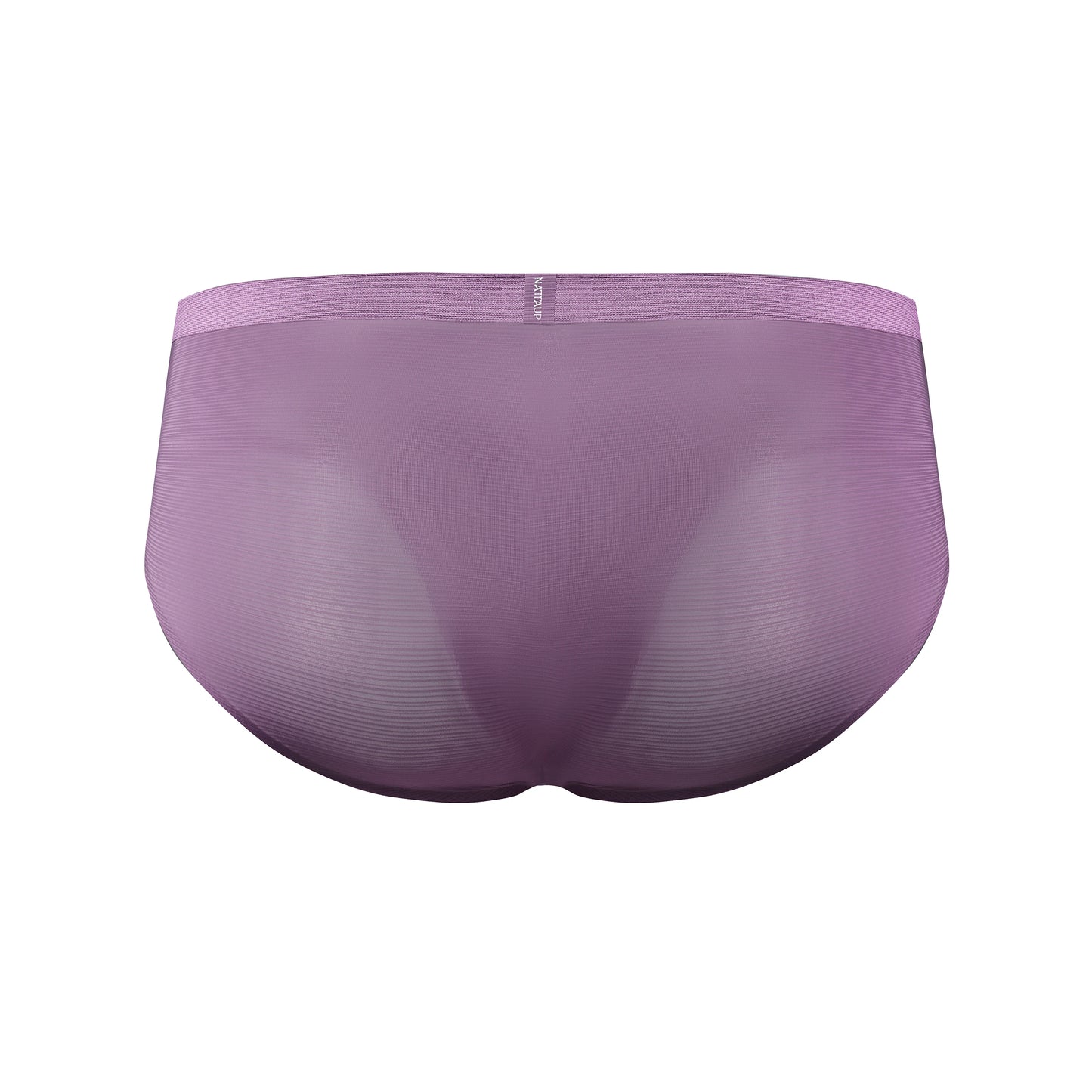 Satin-Striped Icy Silk Brief (Canvas Mauve*2)