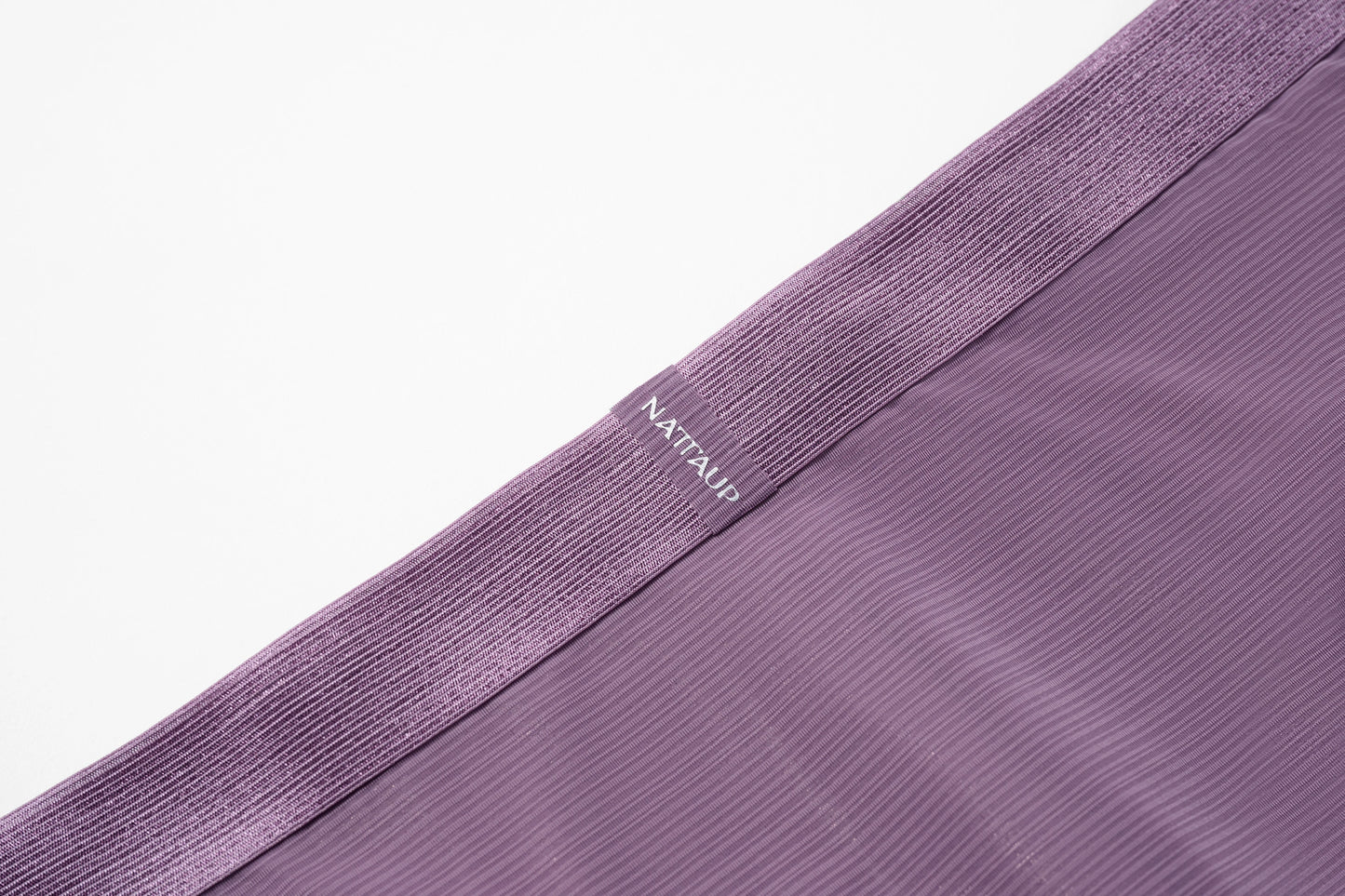 Satin-Striped Icy Silk Brief (Canvas Mauve*2)