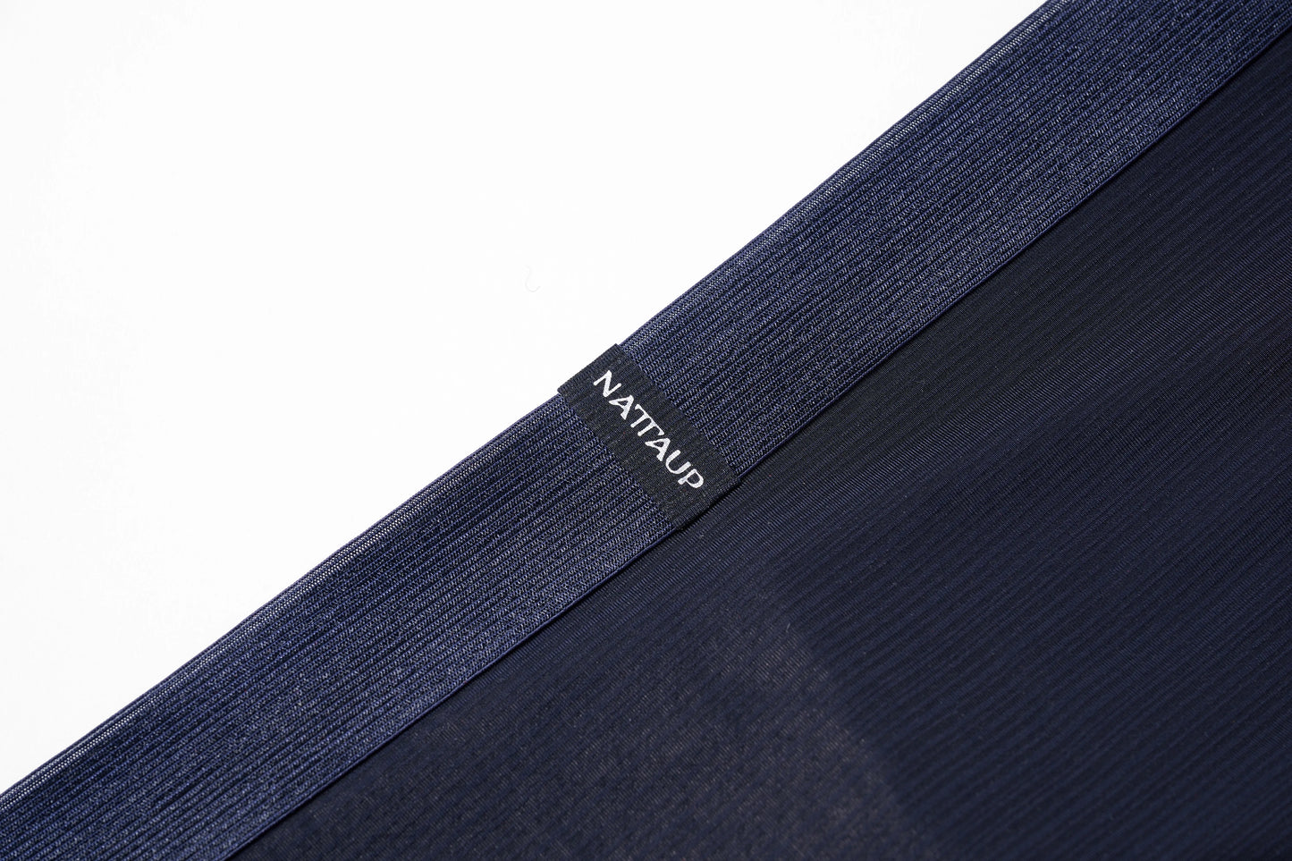 Satin-Striped Icy Silk Brief (Ink & Iris*2)