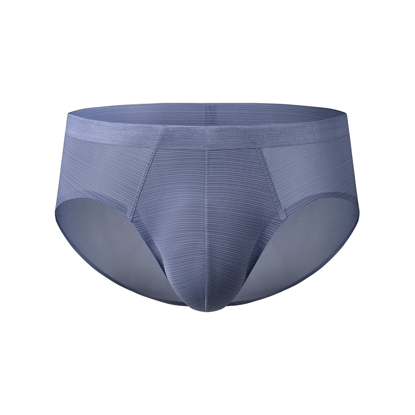 Satin-Striped Icy Silk Brief (Mercury Mist*2)