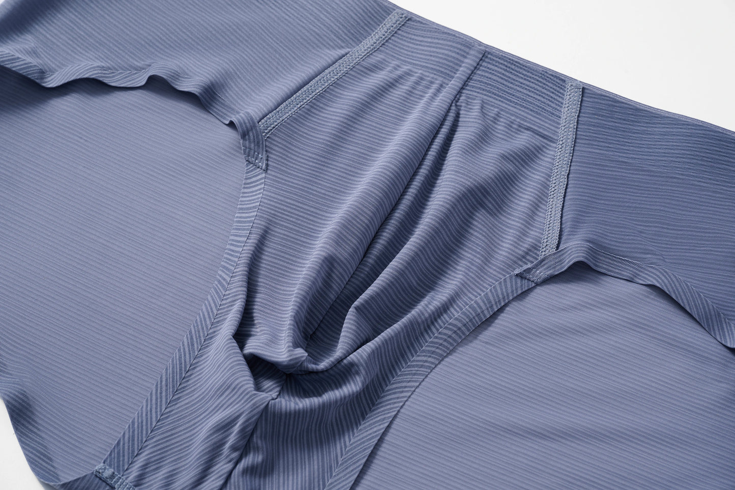 Satin-Striped Icy Silk Brief (Mercury Mist*2)