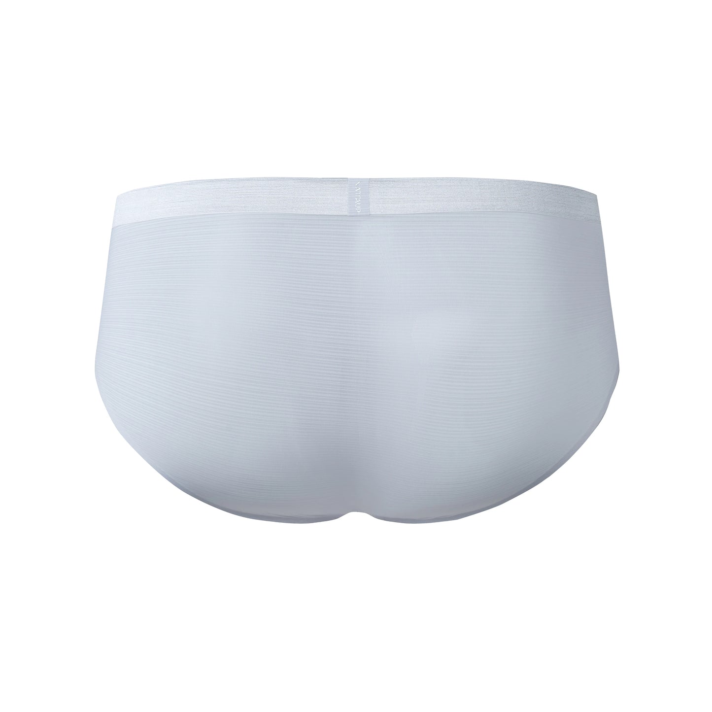 Satin-Striped Icy Silk Brief (Porcelain Dusk*2)