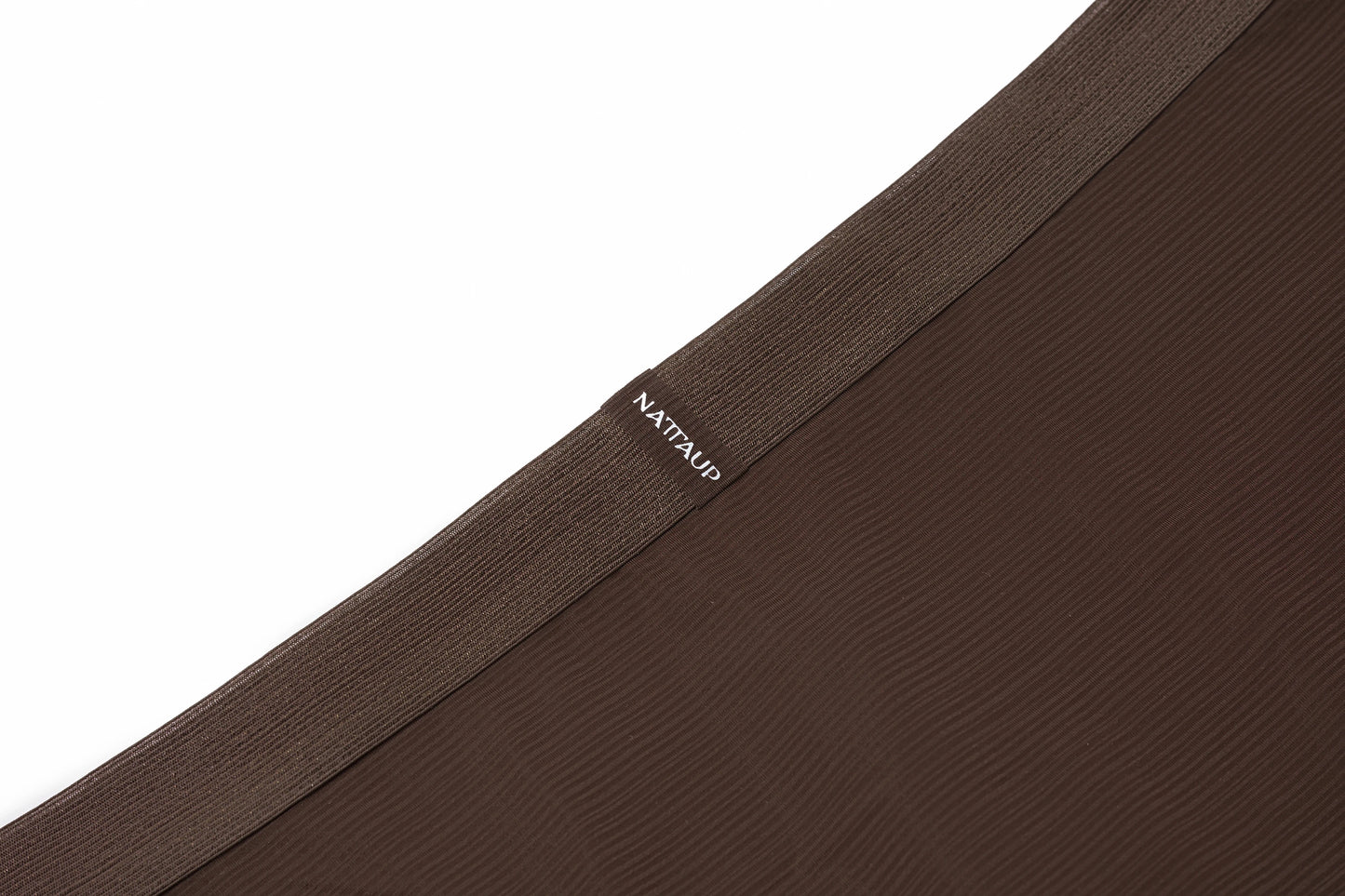 Satin-Striped Icy Silk Trunk (Darkroom Brown*2)