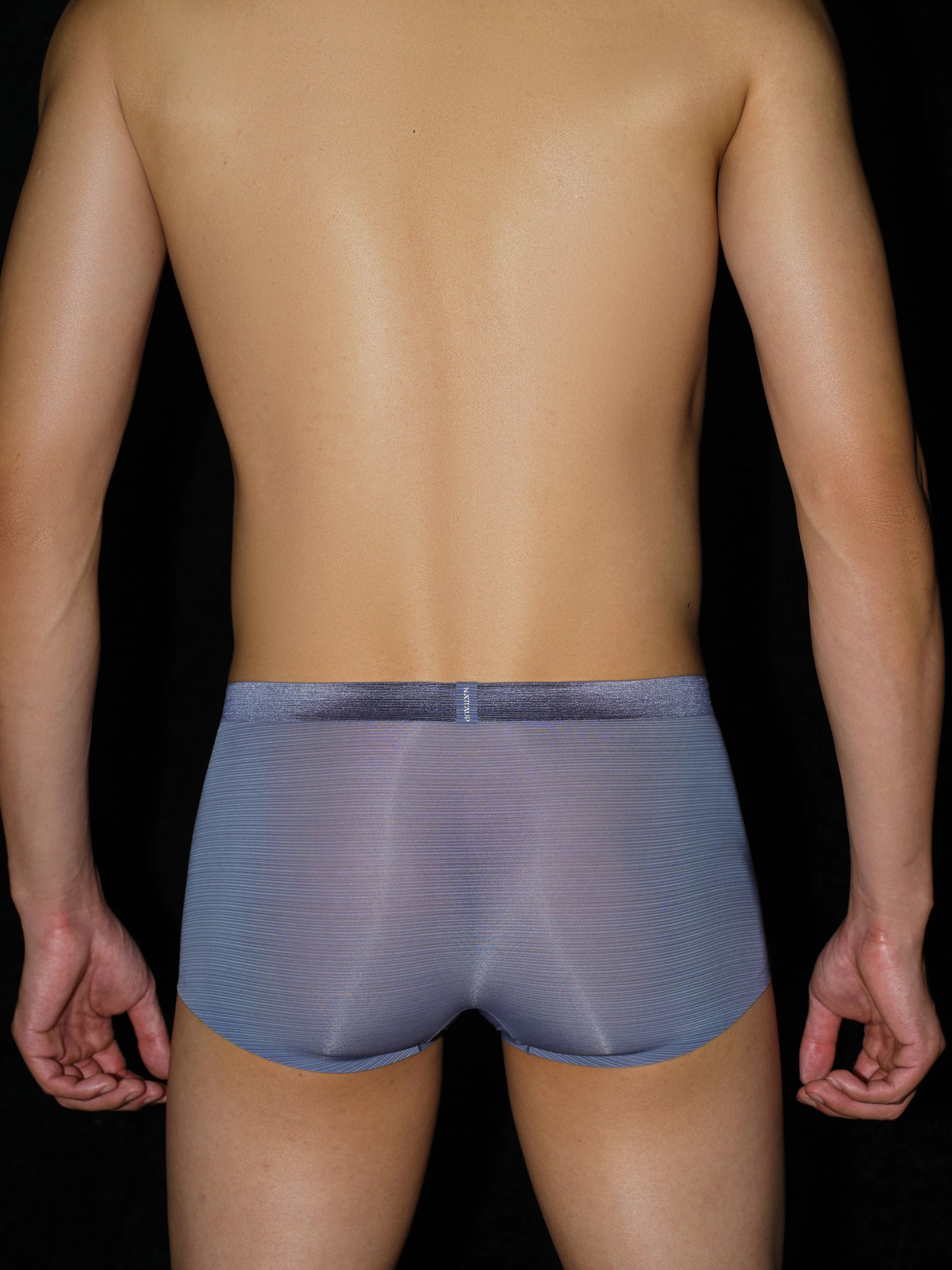 Satin-Striped Icy Silk Trunk (Mercury Mist*2)